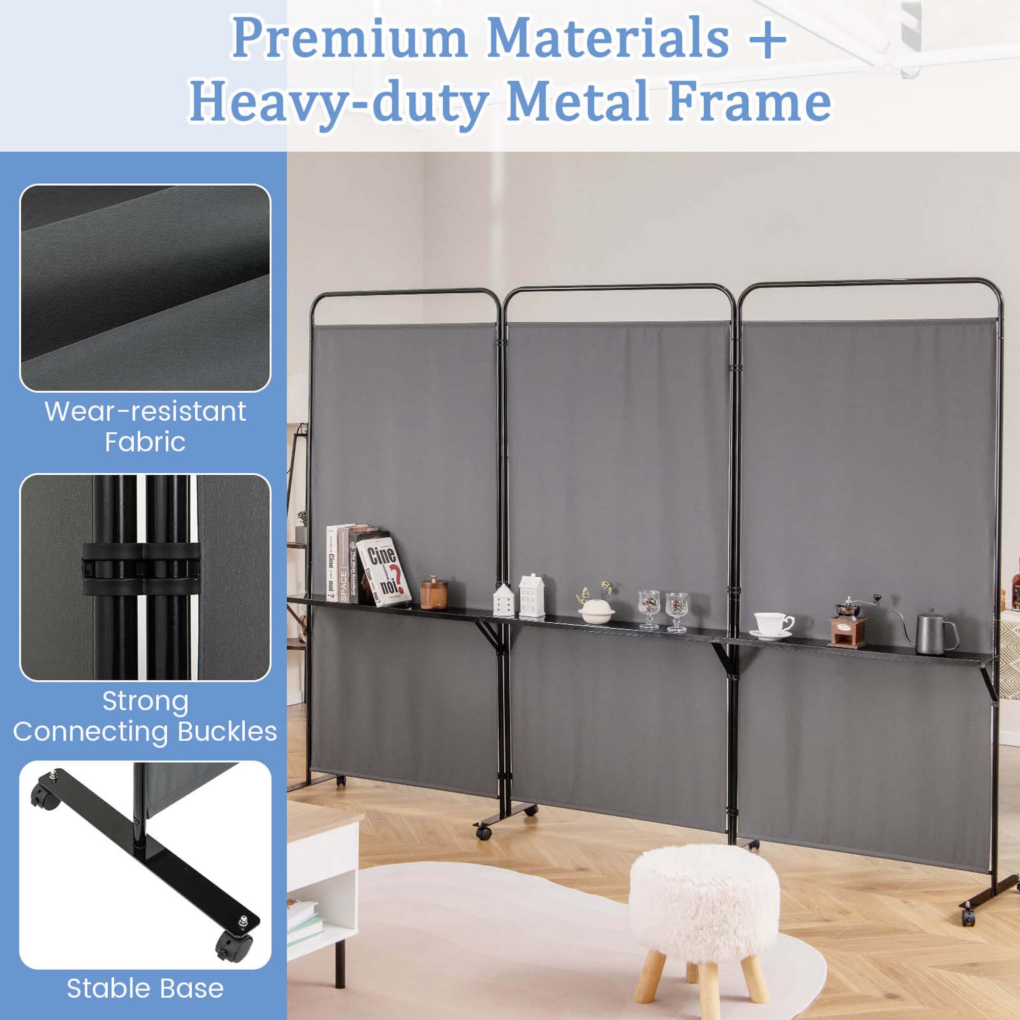 Costway HCST06447 Indoor-Privacy-Screens - View #6