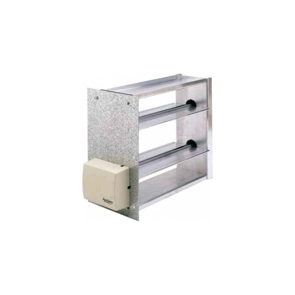  6723 8 Inch x 12 Inch Motorized Zone Damper  Side Mount  Normally Open/Power Closed