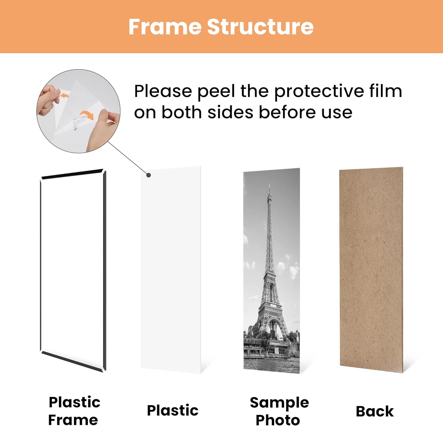 Upsimples B0C536MXDY Picture-Frames - View #5