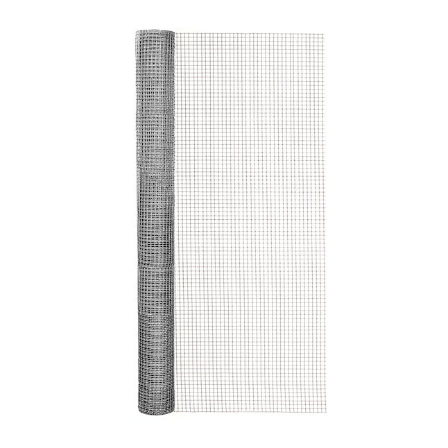 Zweet kant Een deel Blue Hawk 10-ft 2-ft Galvanized Steel Hardware Cloth Rolled Fencing with  Mesh Size 1/4-in x 1/4-in in the Rolled Fencing department at Lowes.com