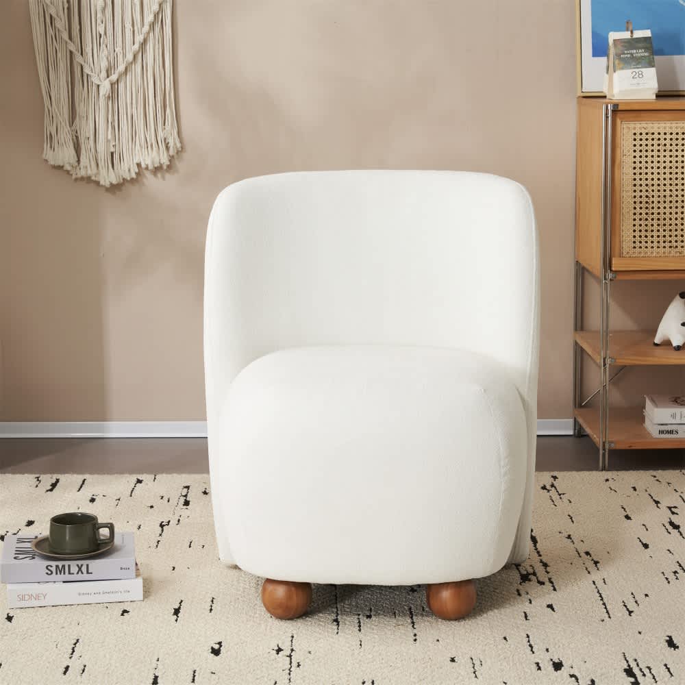 Coolbibila KNOX-ARMLESS-WHITE chairs - View #2