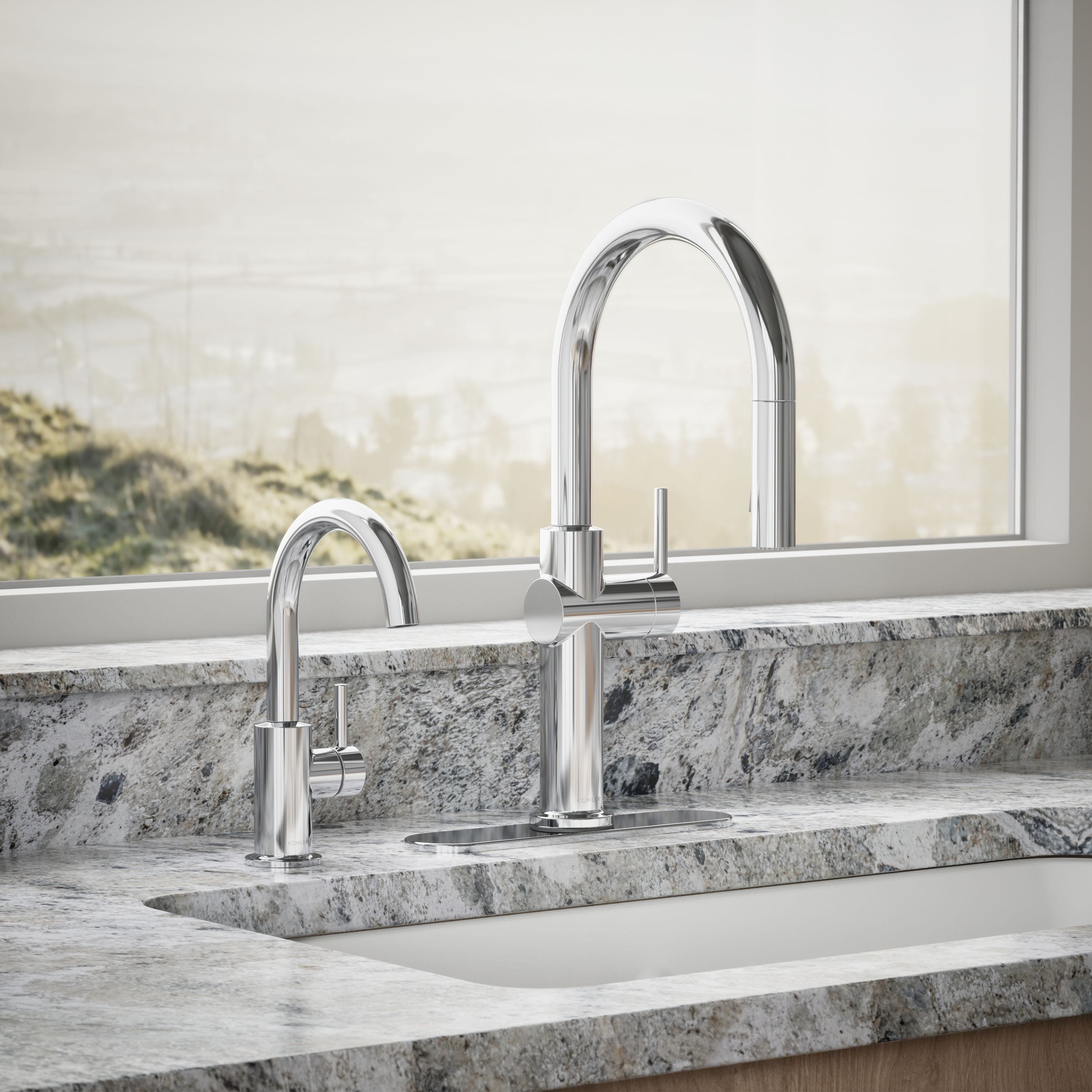 KOHLER 26369-CP Kitchen-Faucets - View #4