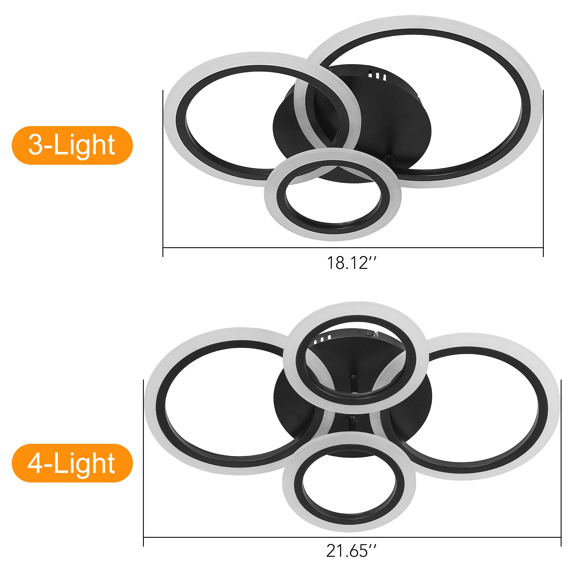 Lucere 460222FML803-LW flushmounts - View #12