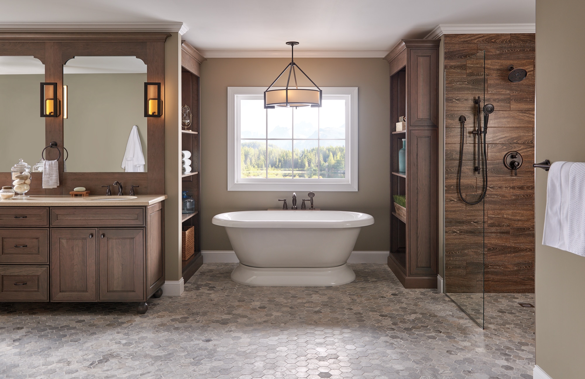 Delta T4793-RB Roman-Tub-Faucets - View #5