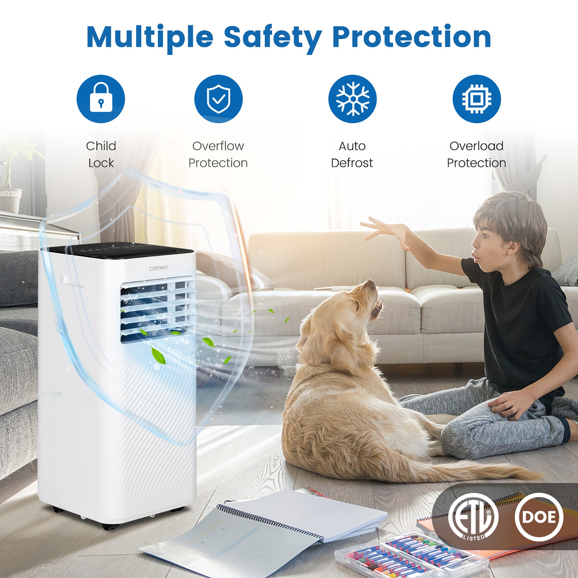 Costway LWS00212 Portable-Air-Conditioners - View #7