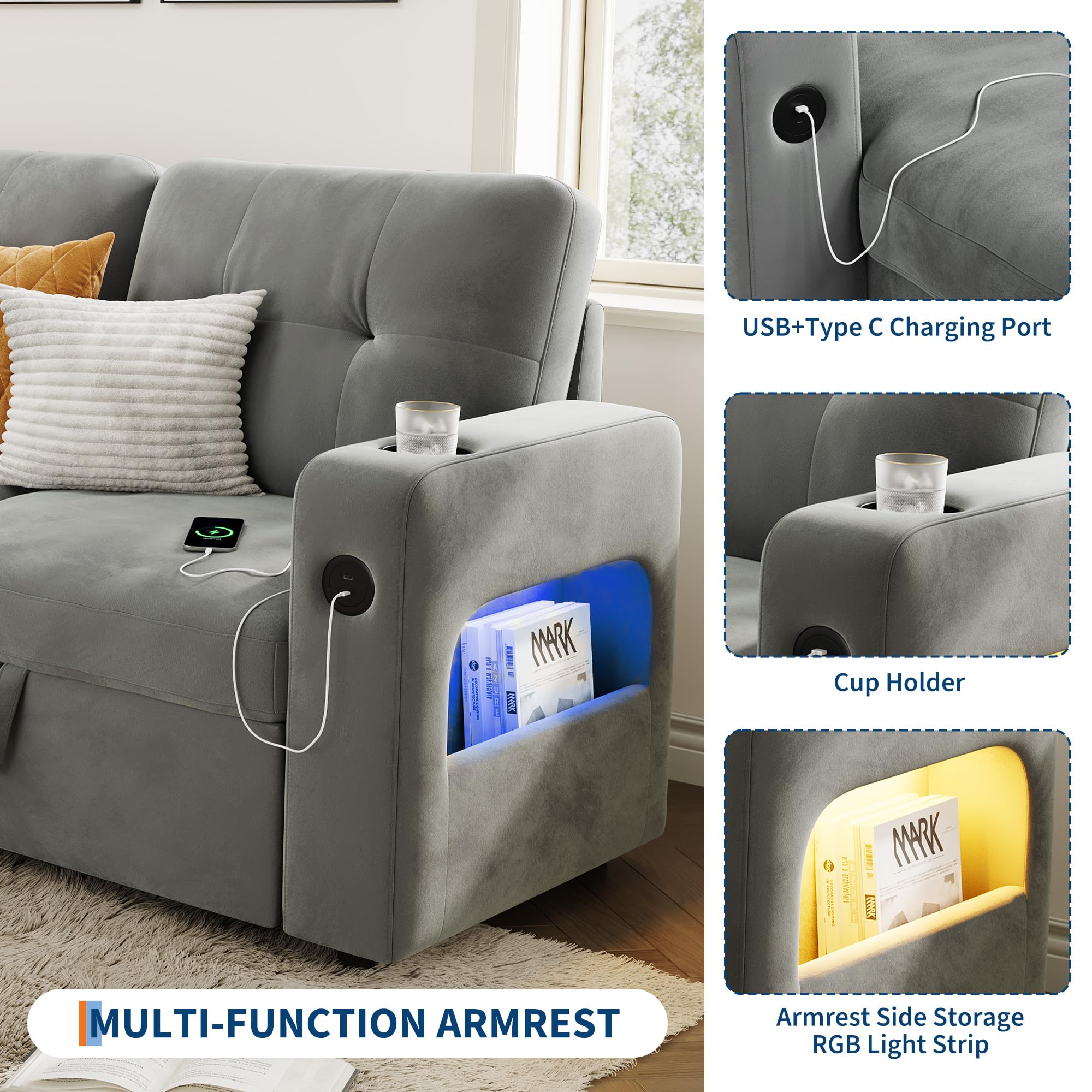Assile URY2G8KABMC Sofas-Loveseats - View #7