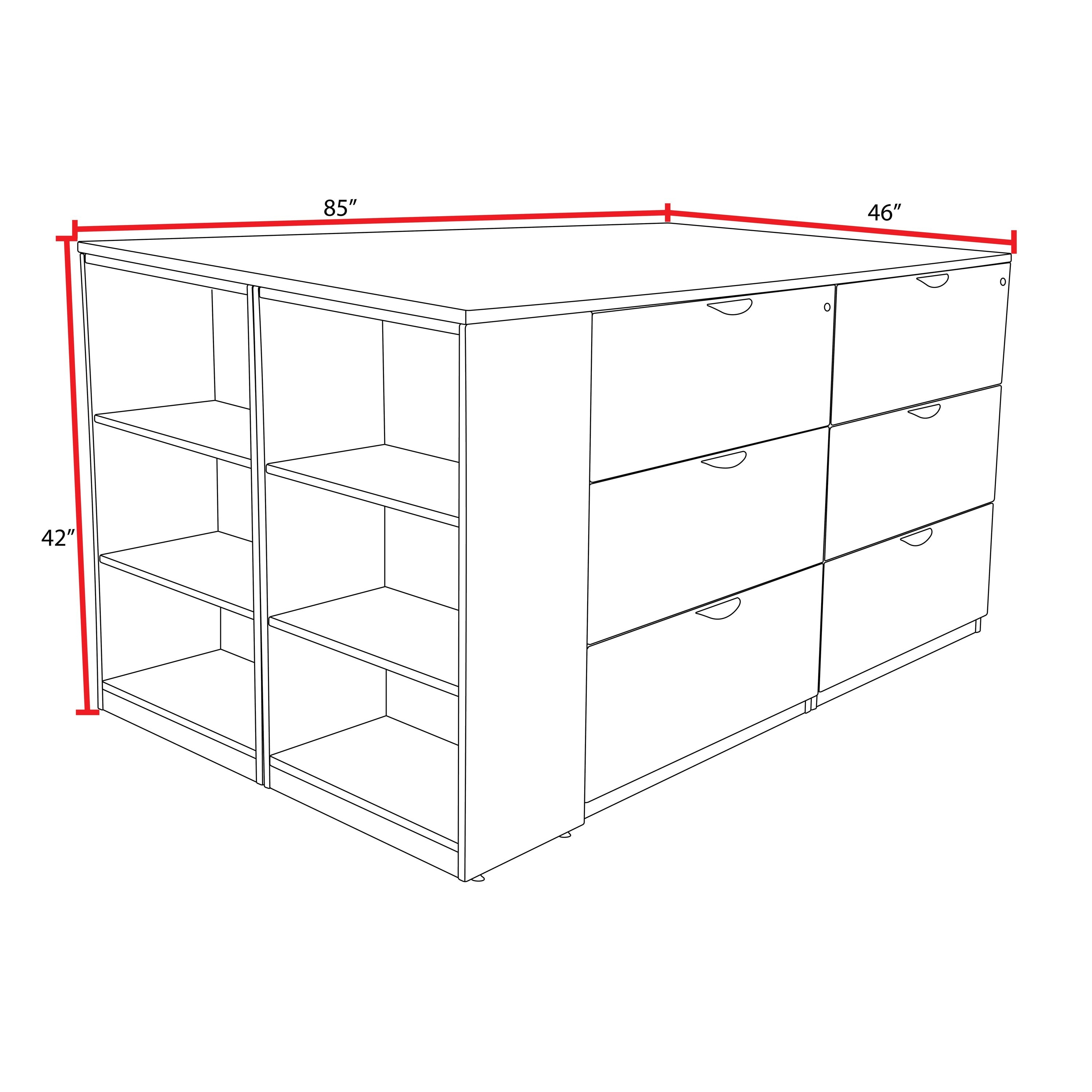 Regency LS2LFSCSD8546CH desks - View #8