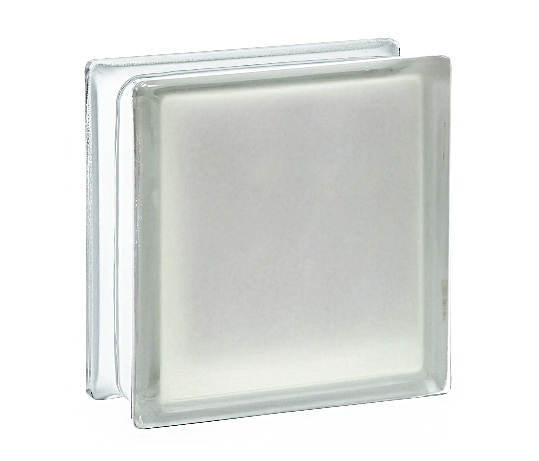 REDI2SET GBF883 Frosted 10-Pack Clear Frosted Glass Block (8-in H x 8-in W x 3-in D)