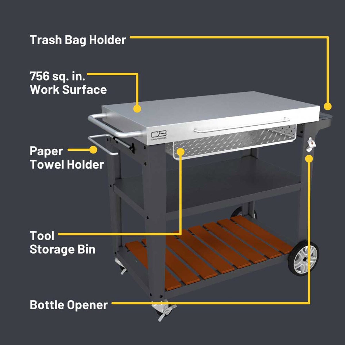 Charbroil 23251111 Grill-Carts-Grill-Stands - View #4