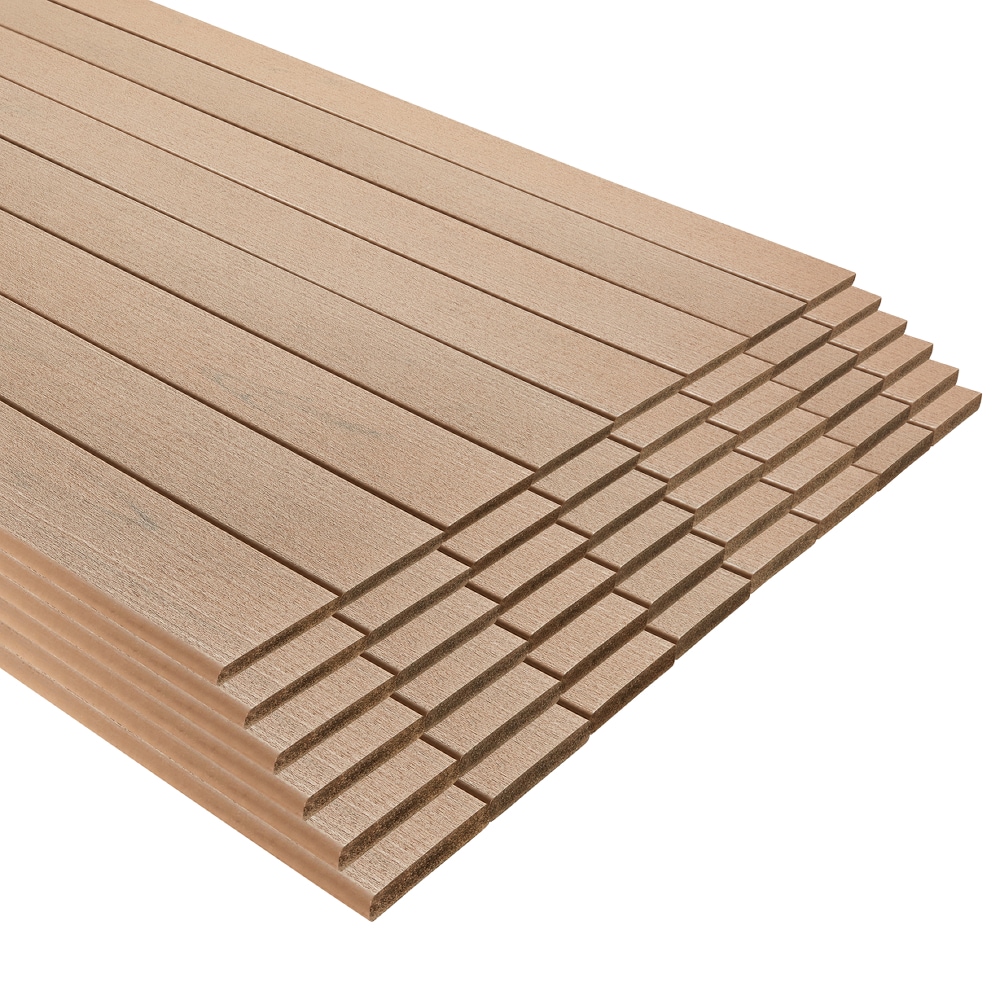 Trex Transcend Lineage 1 In X 6 In X 20 Ft Jasper Square Composite Deck Board 48 Pack In The 2651