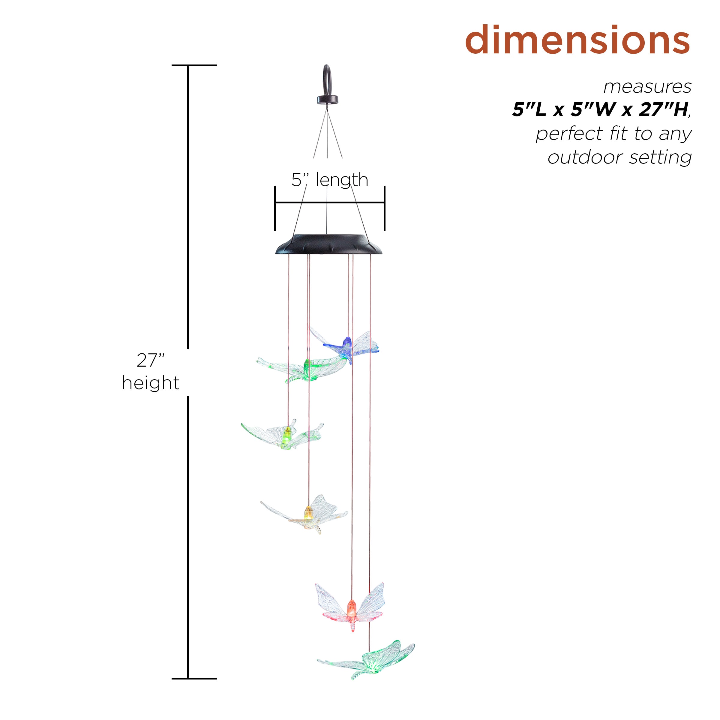 Alpine Corporation QLP842SLR-CC Wind-Spinners - View #3