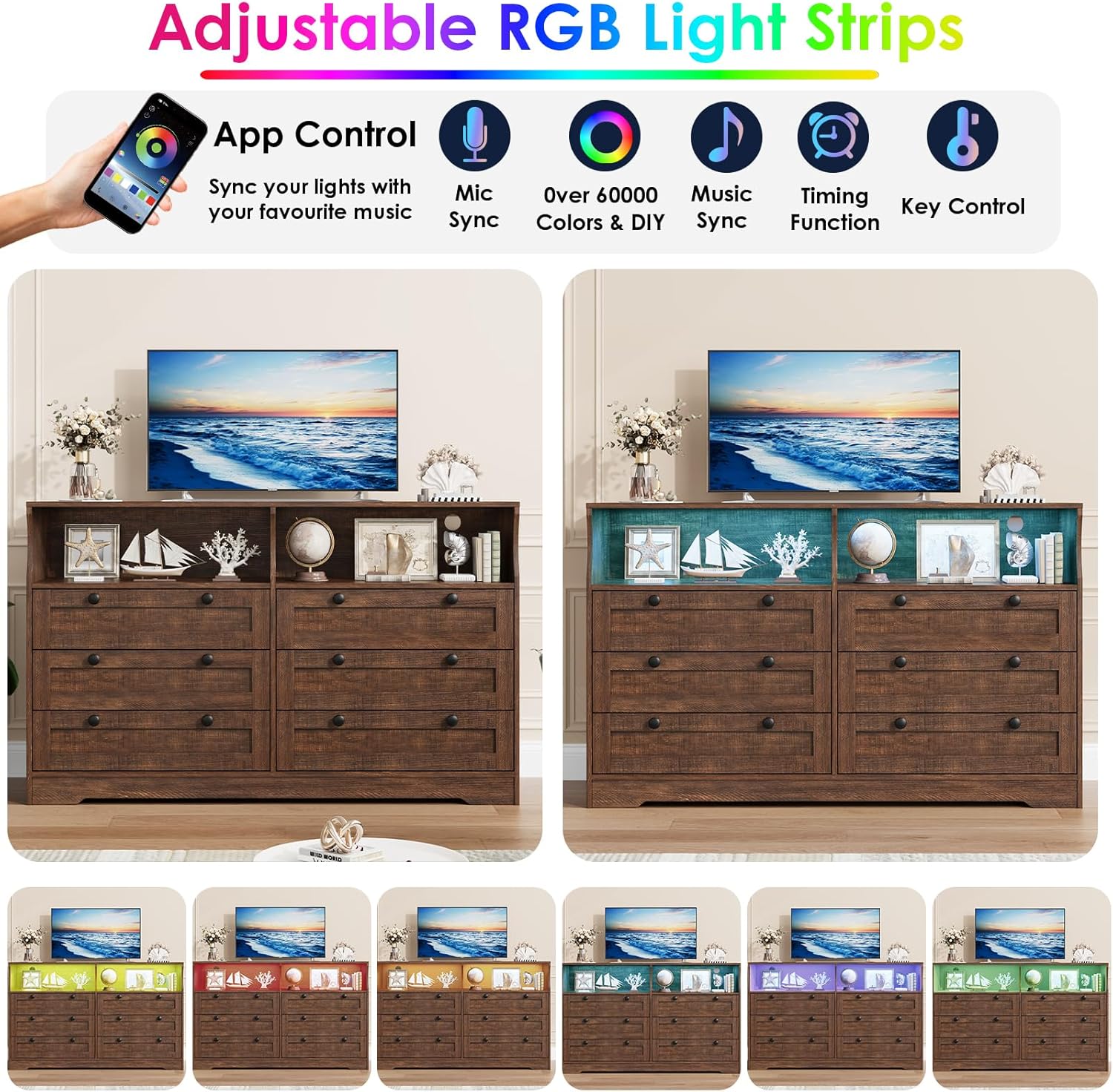WhizMax LDYLSPHO-33JVLYEB dressers - View #2