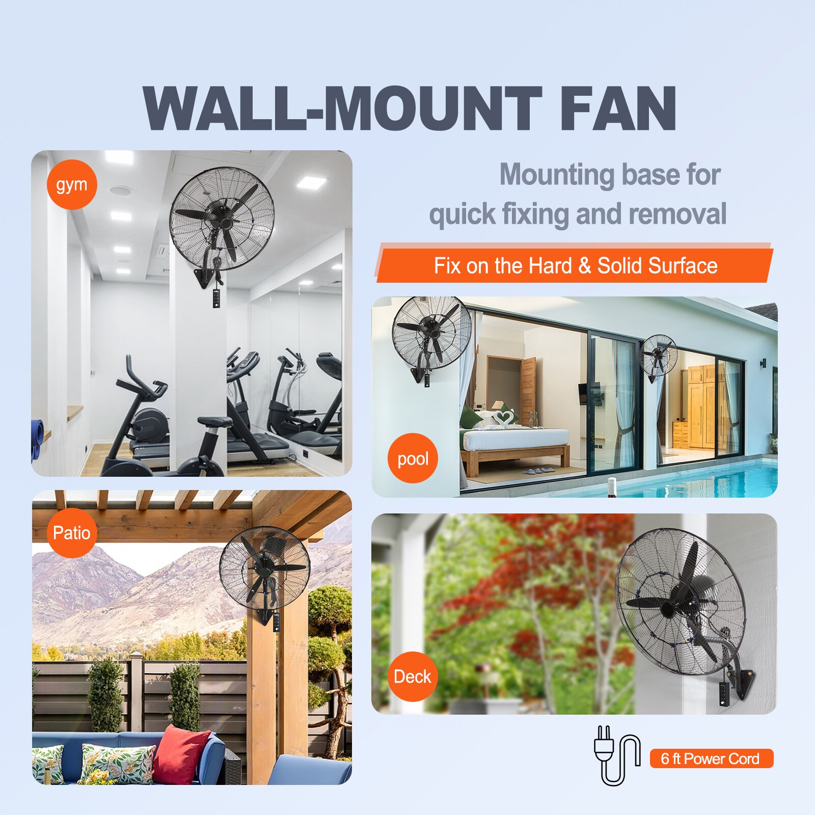 SVOPES SVOPESGYBGSFS00727V1 Wall-Mounted-Fans - View #5