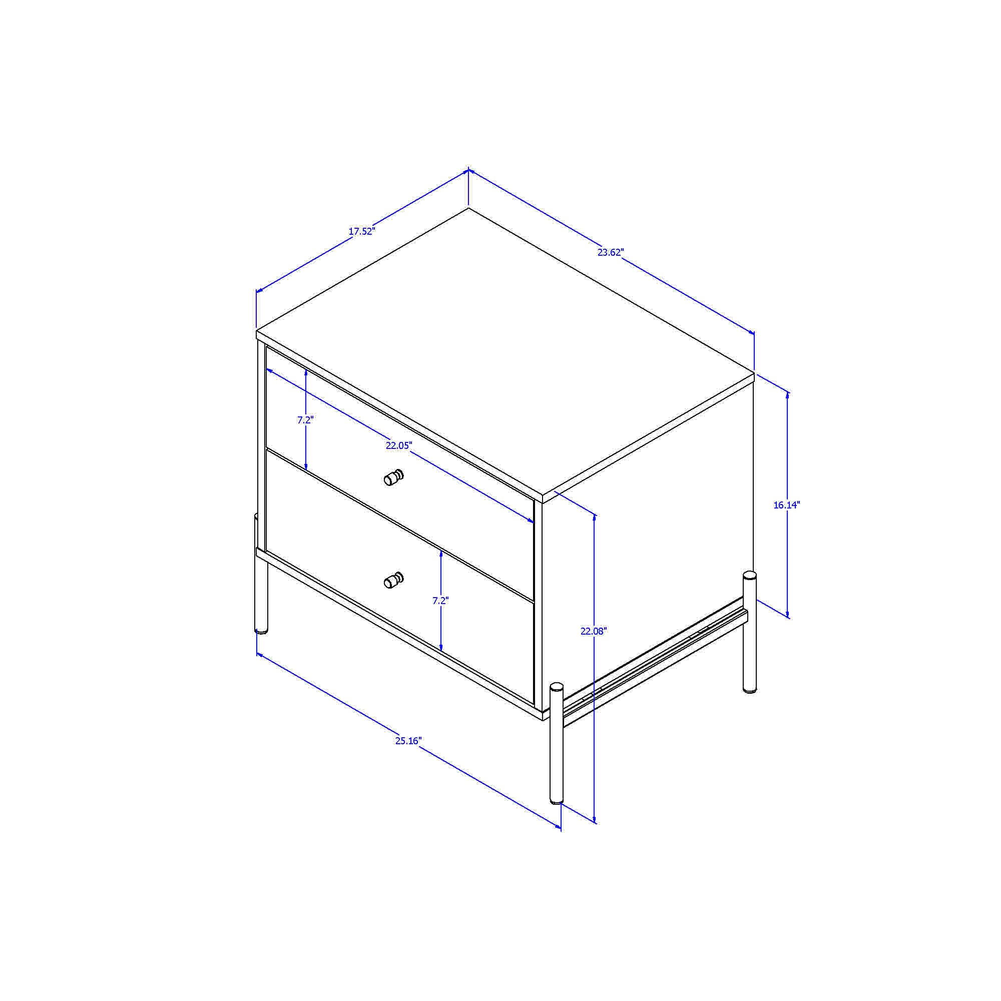 Manhattan Comfort 2-51353 nightstands - View #3