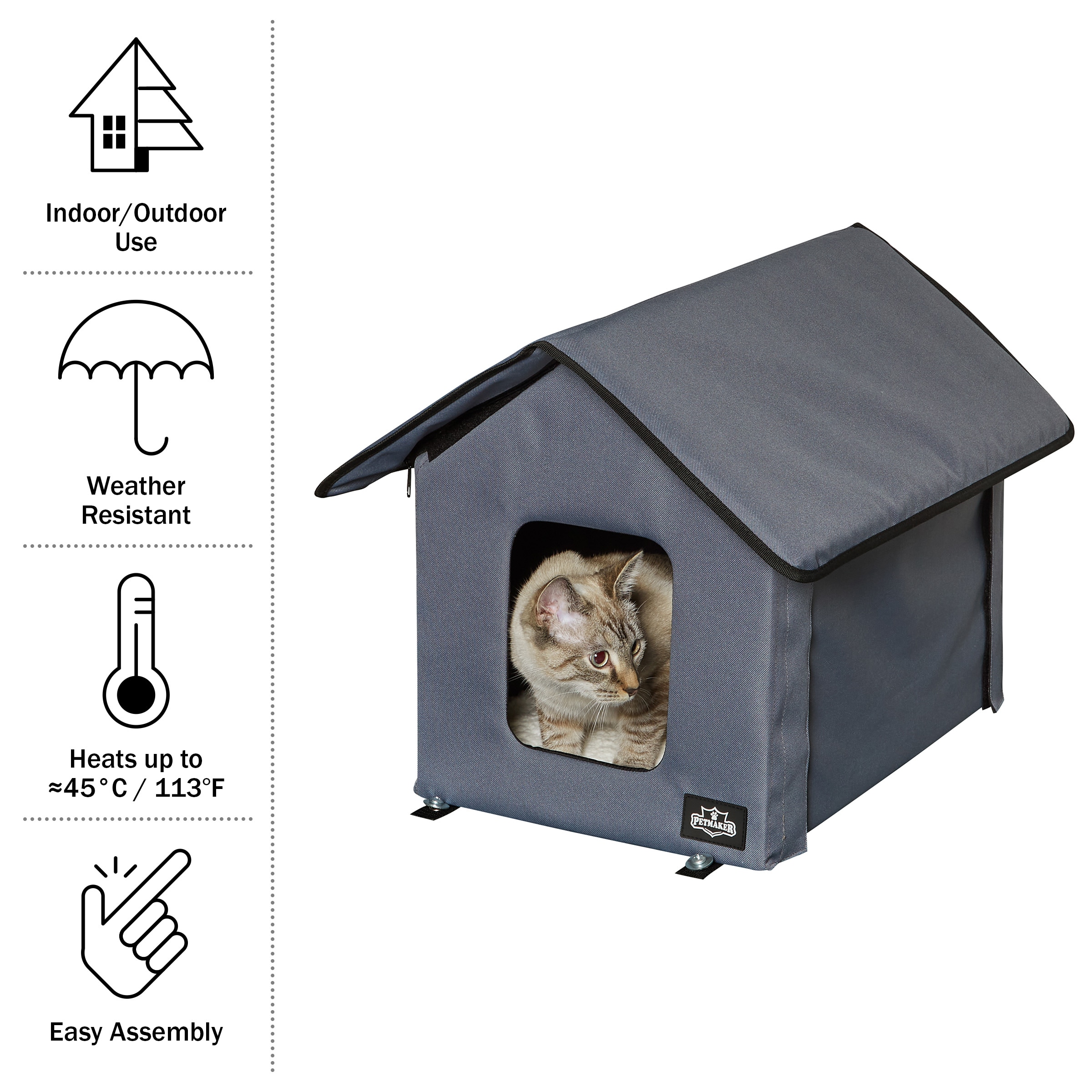 PETMAKER PET6304-GRY-1 Dog-Houses - View #3