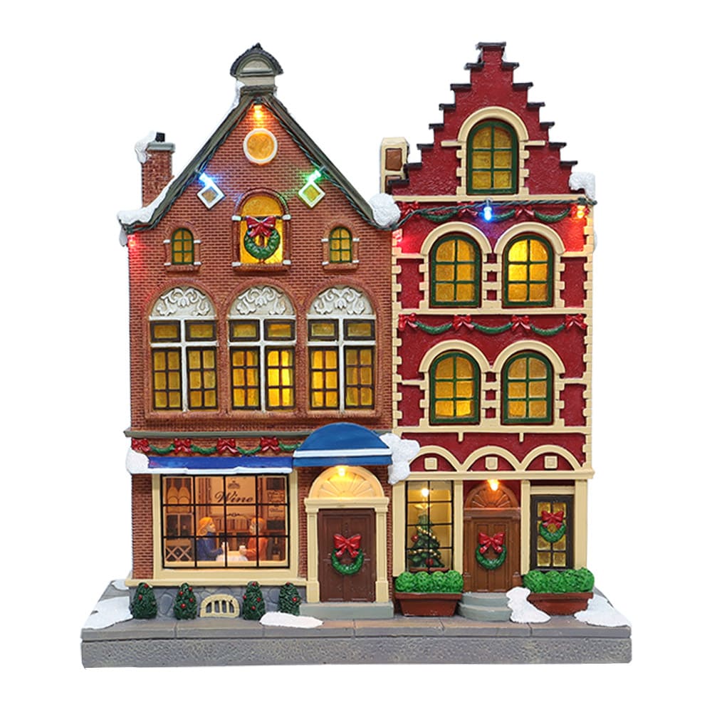 Carole Towne Carole Towne Lighted Musical Building #C93296