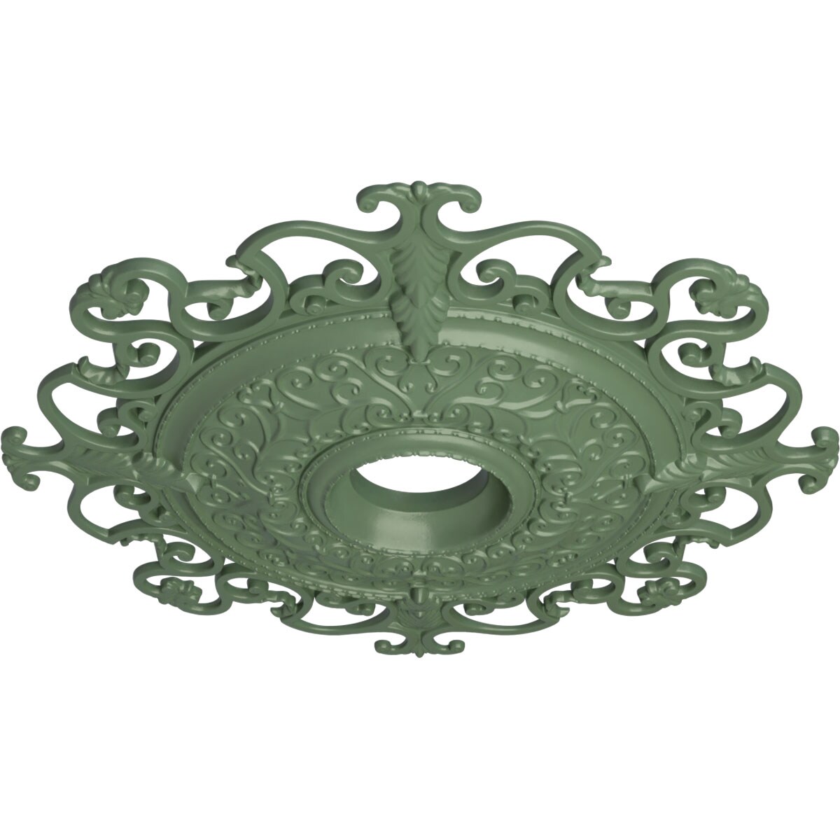 Ekena Millwork CM38OLAGF Ceiling-Medallions - View #2