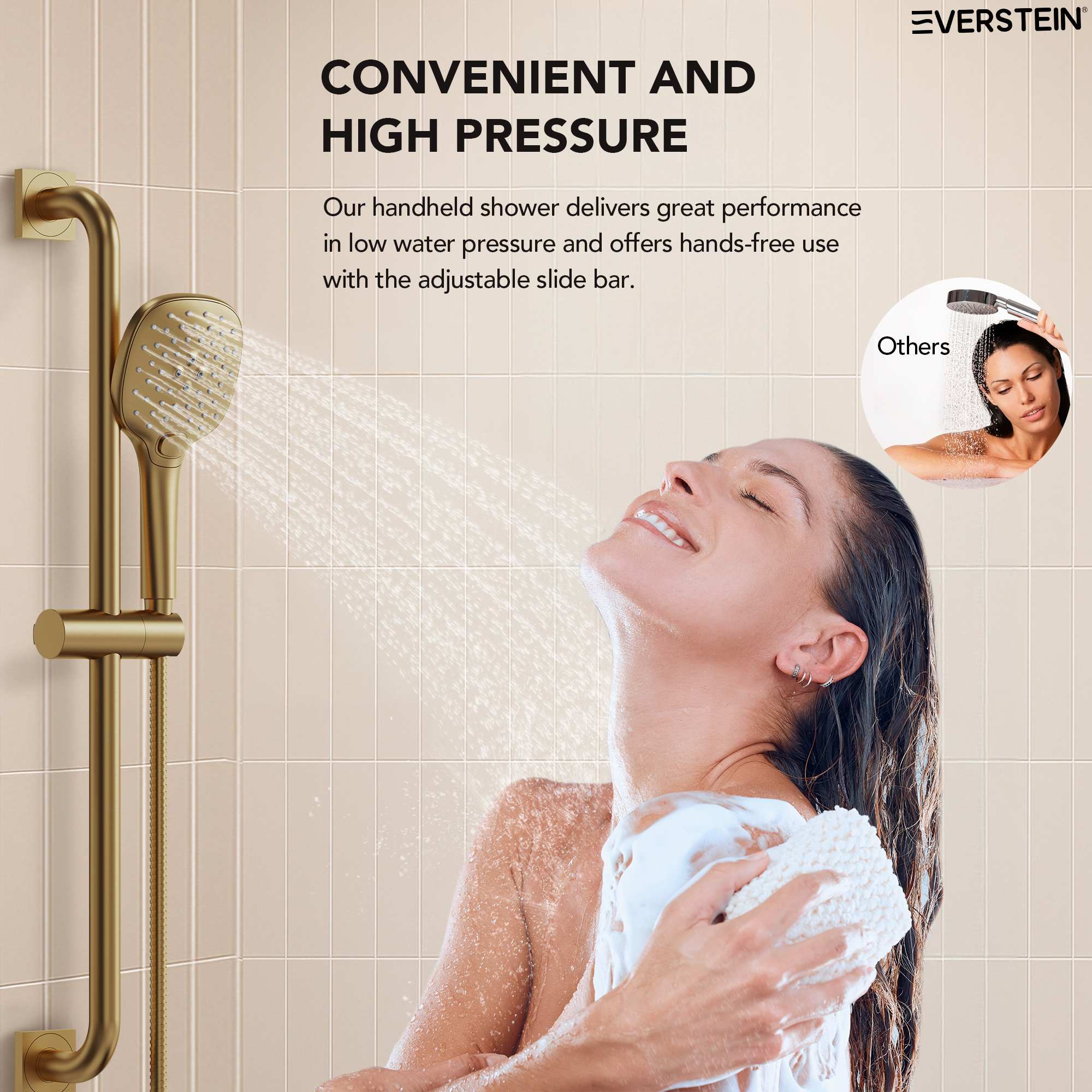 EVERSTEIN SFS-1153-GD Tub-Shower-Faucets - View #10