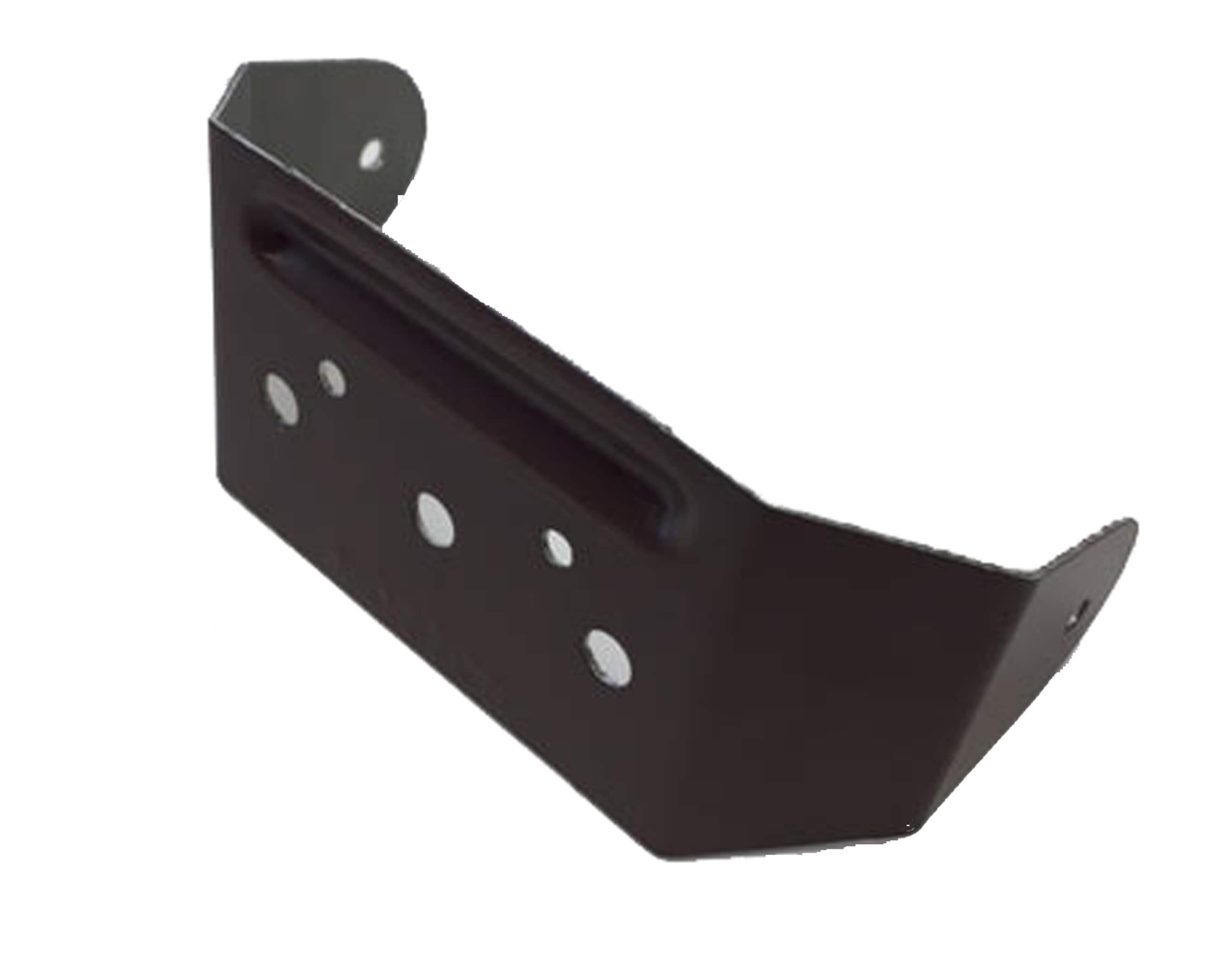 Downspout band Brown Downspouts & Components at