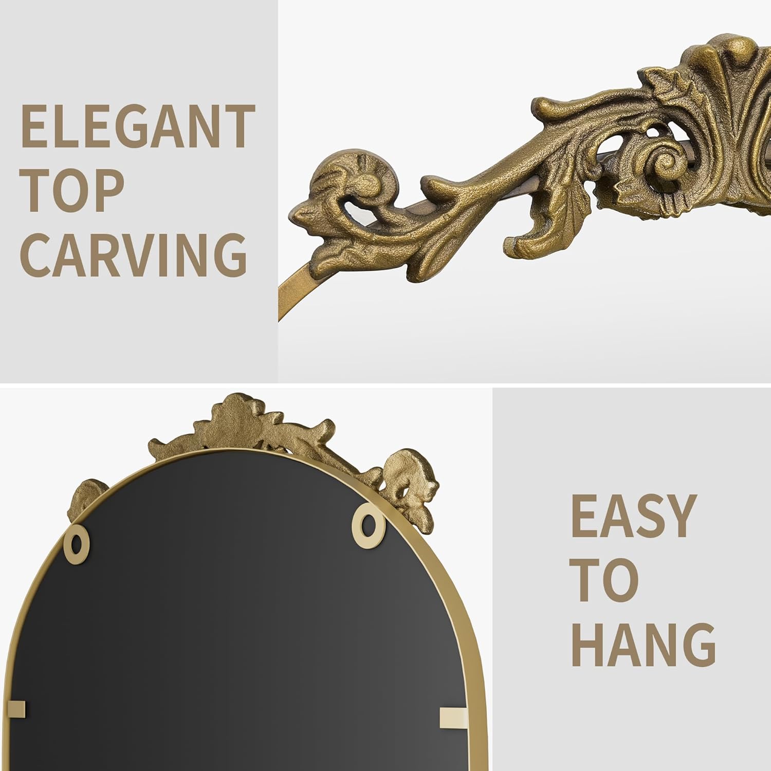 Clavie PH-19301-TAGD Decor-Mirrors - View #5