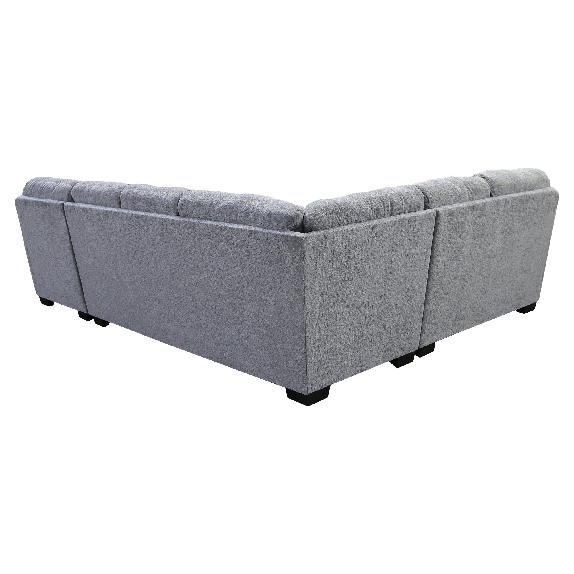 American Furniture Classics 126-in W Casual Cabral Slate Chenille