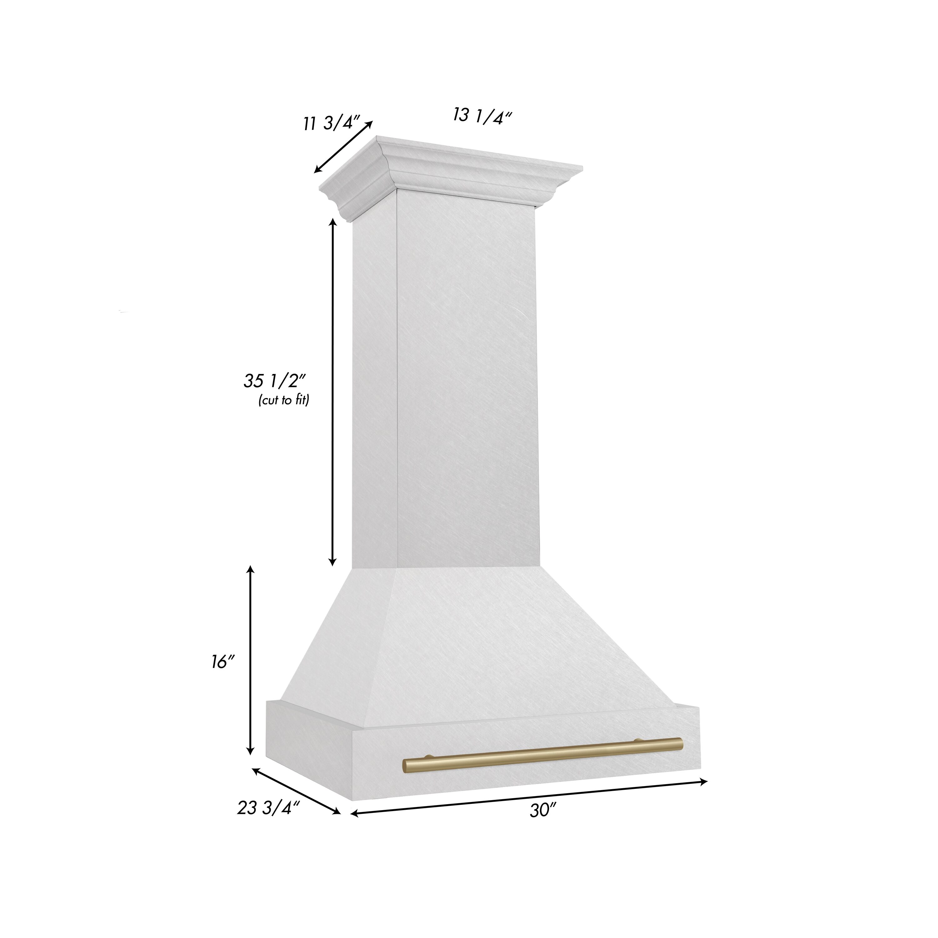ZLINE KITCHEN & BATH 8654SNZ-30-CB Wall-Mounted-Range-Hoods - View #9