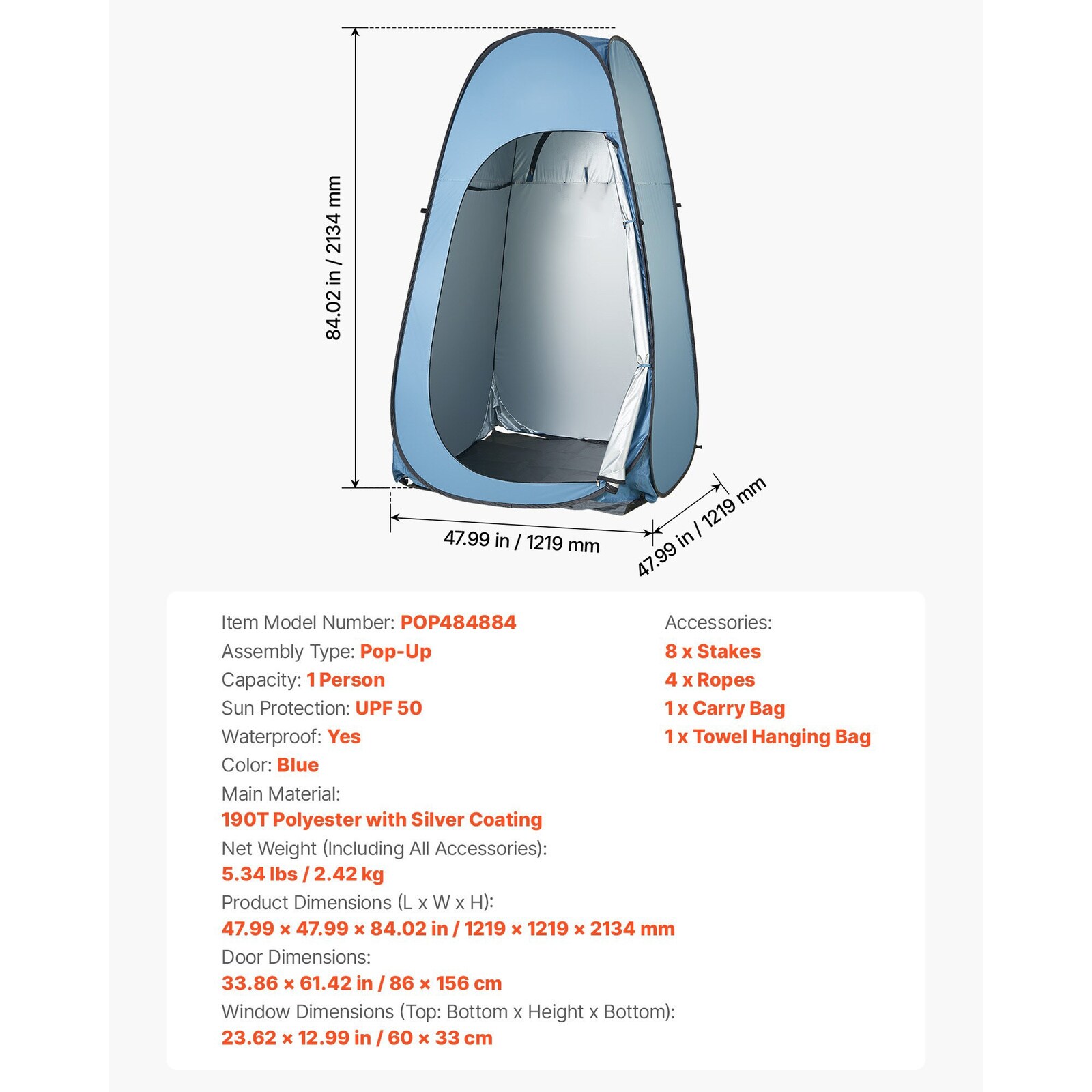 Mecale YAS-8KZK1D tents - View #3