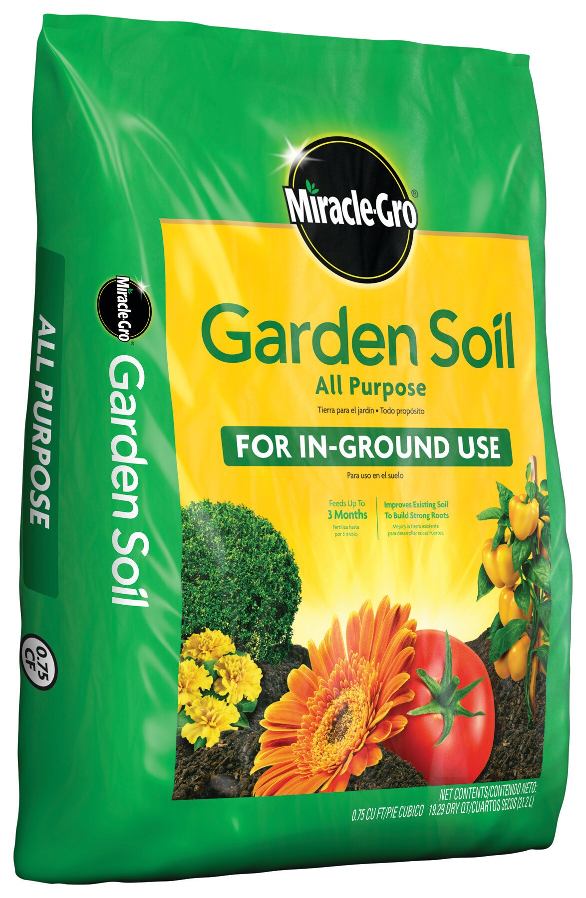 Miracle-Gro All Purpose for In-Ground Use 0.75-cu ft Garden Soil in the ...