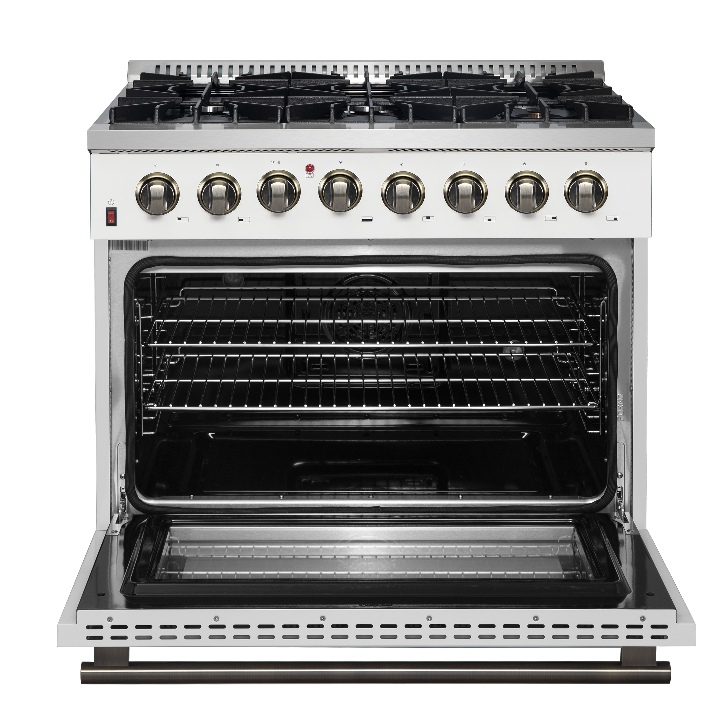 FORNO FFSGS6156-36WHT Dual-Fuel-Ranges - View #4