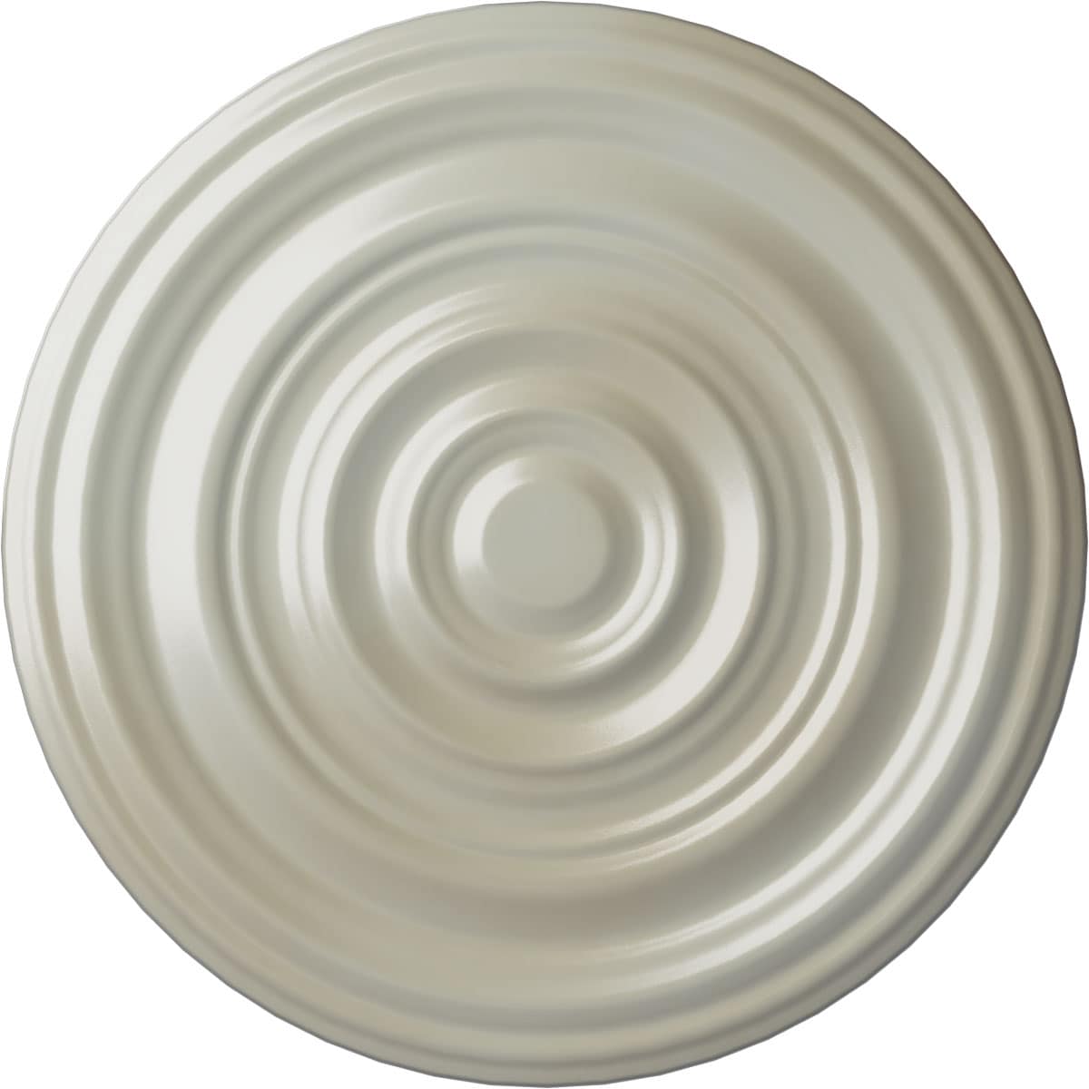 Ekena Millwork CM29CAFBS Carton Smooth 29.125-in W x 29.125-in L Painted Flash Blue Polyurethane Whole Ceiling Medallion