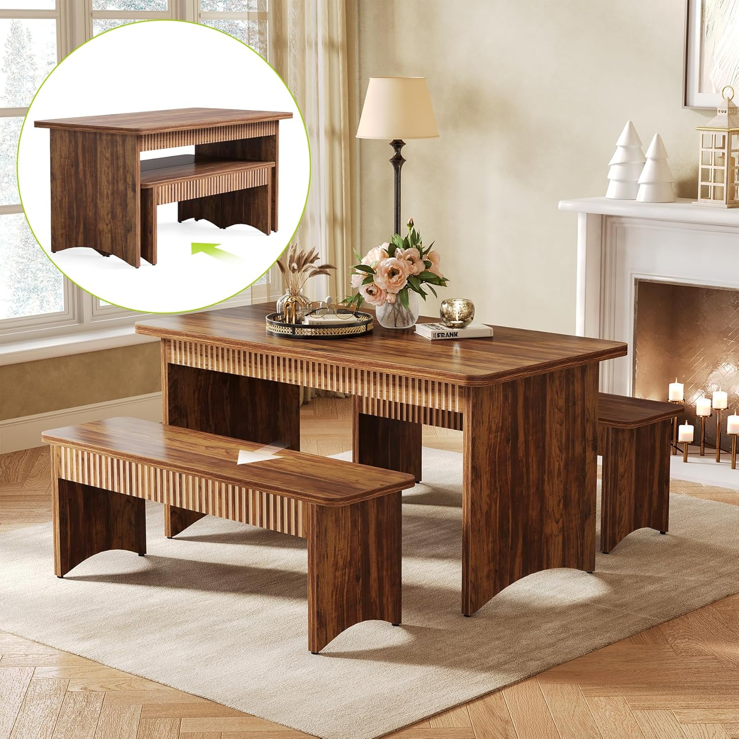 Tribesigns LWSC-F1996 Dining-Tables - View #4