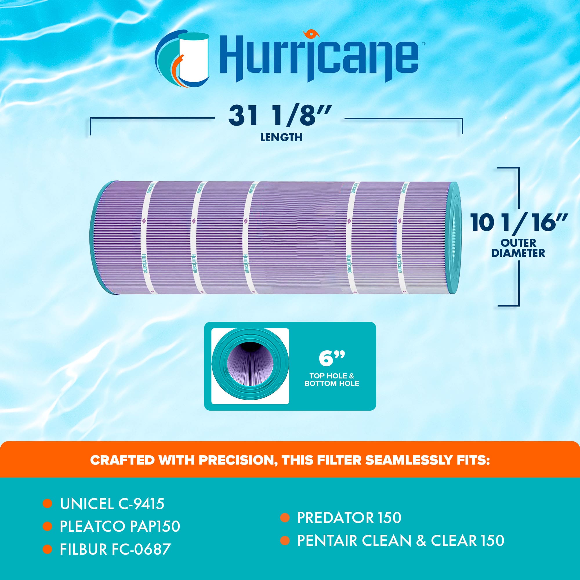 Hurricane 407447 Pool-Filter-Skim-Sys-Parts - View #3