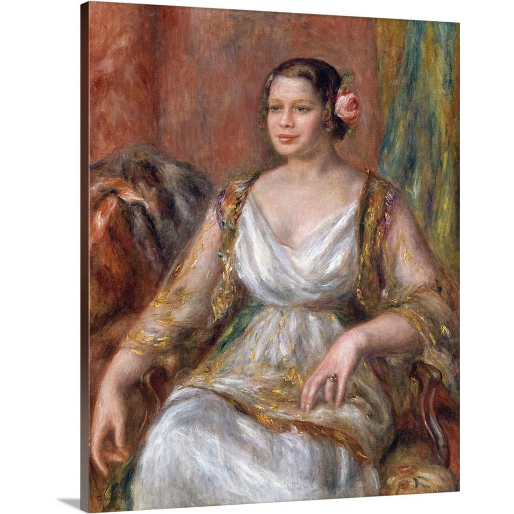 GreatBigCanvas 2475895-24-24X30 Tilla Durieux (Ottilie Godeffroy 30-in H x 24-in W Abstract Print on Canvas