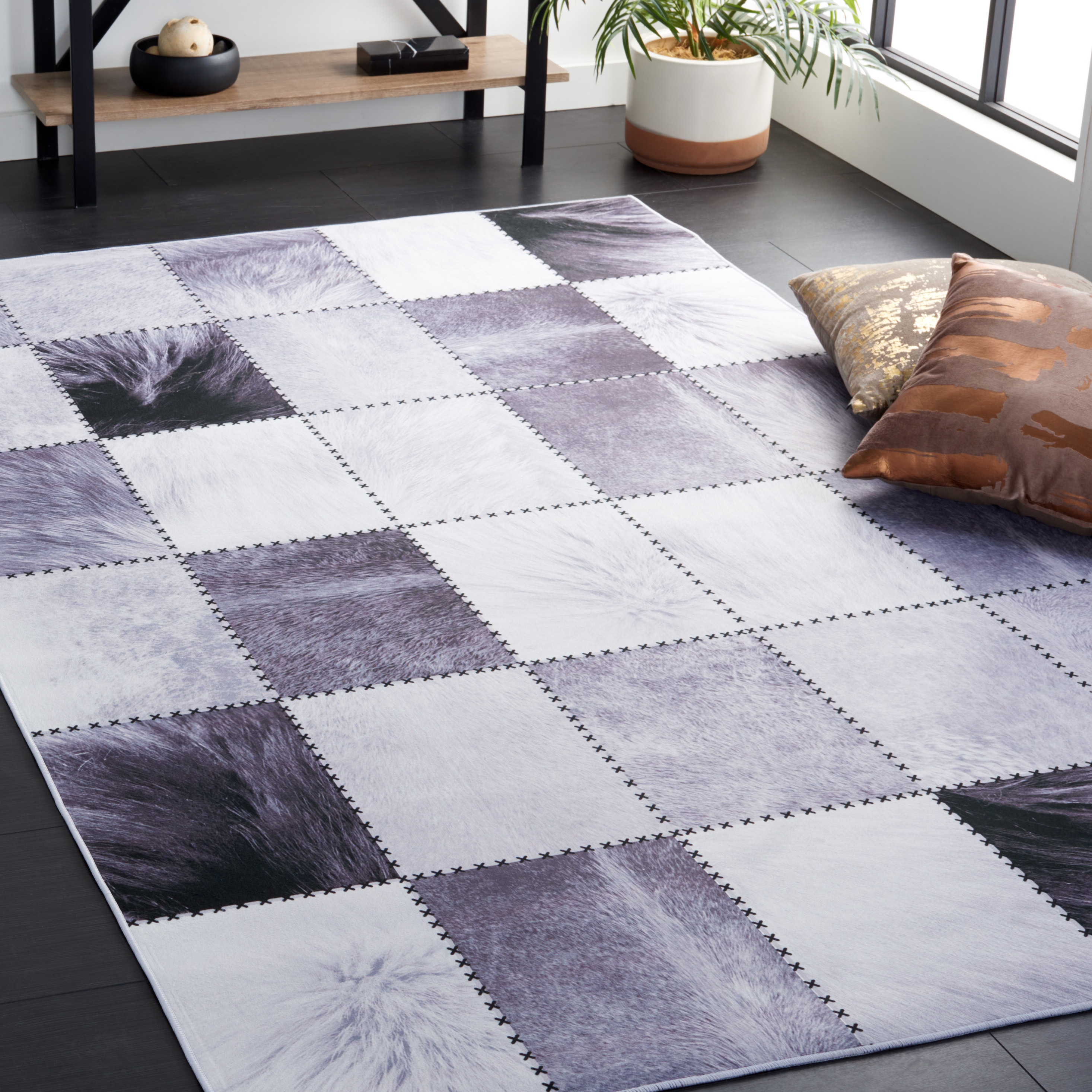 Polyester Block Rugs at Lowes.com