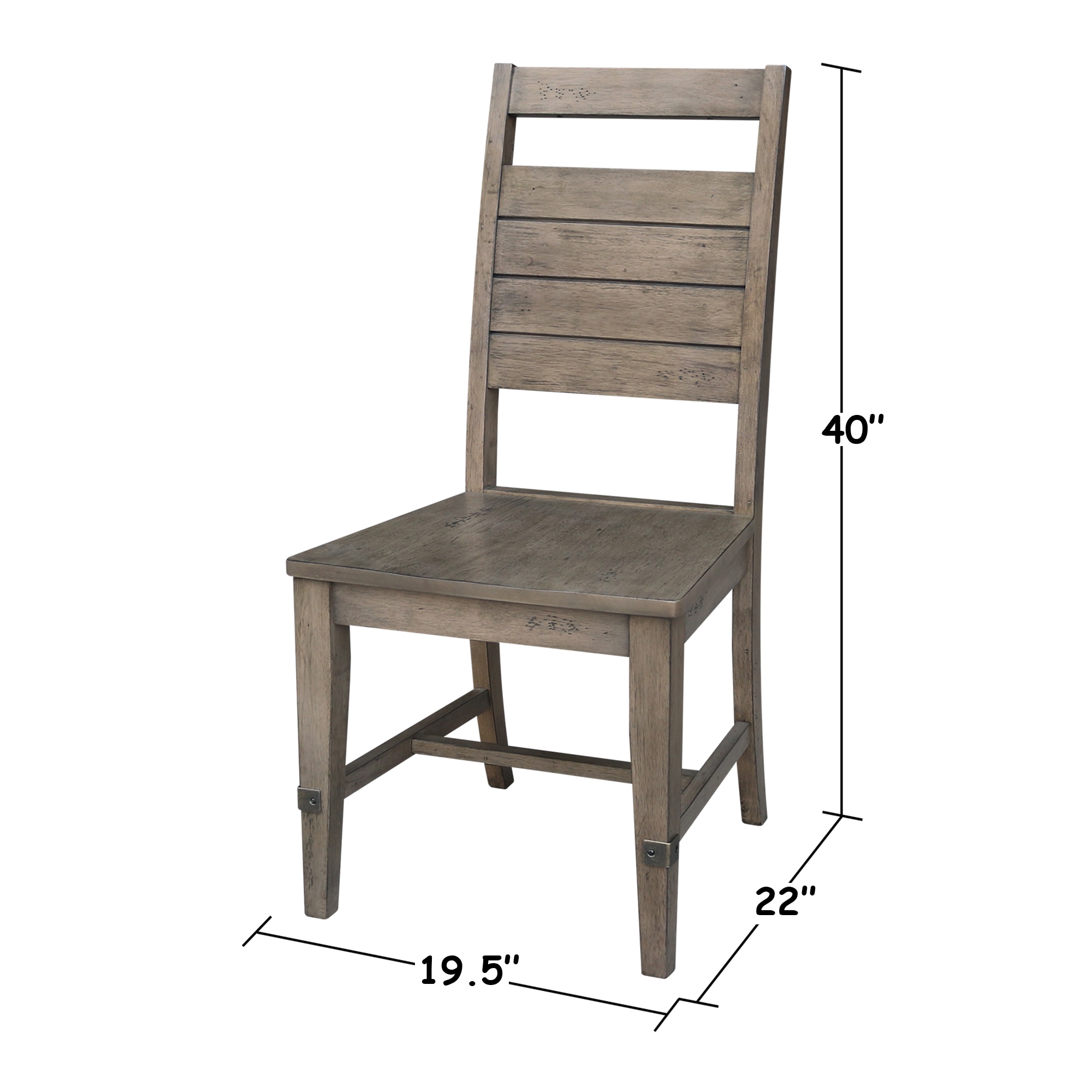International Concepts C40-44P Dining-Chairs - View #6