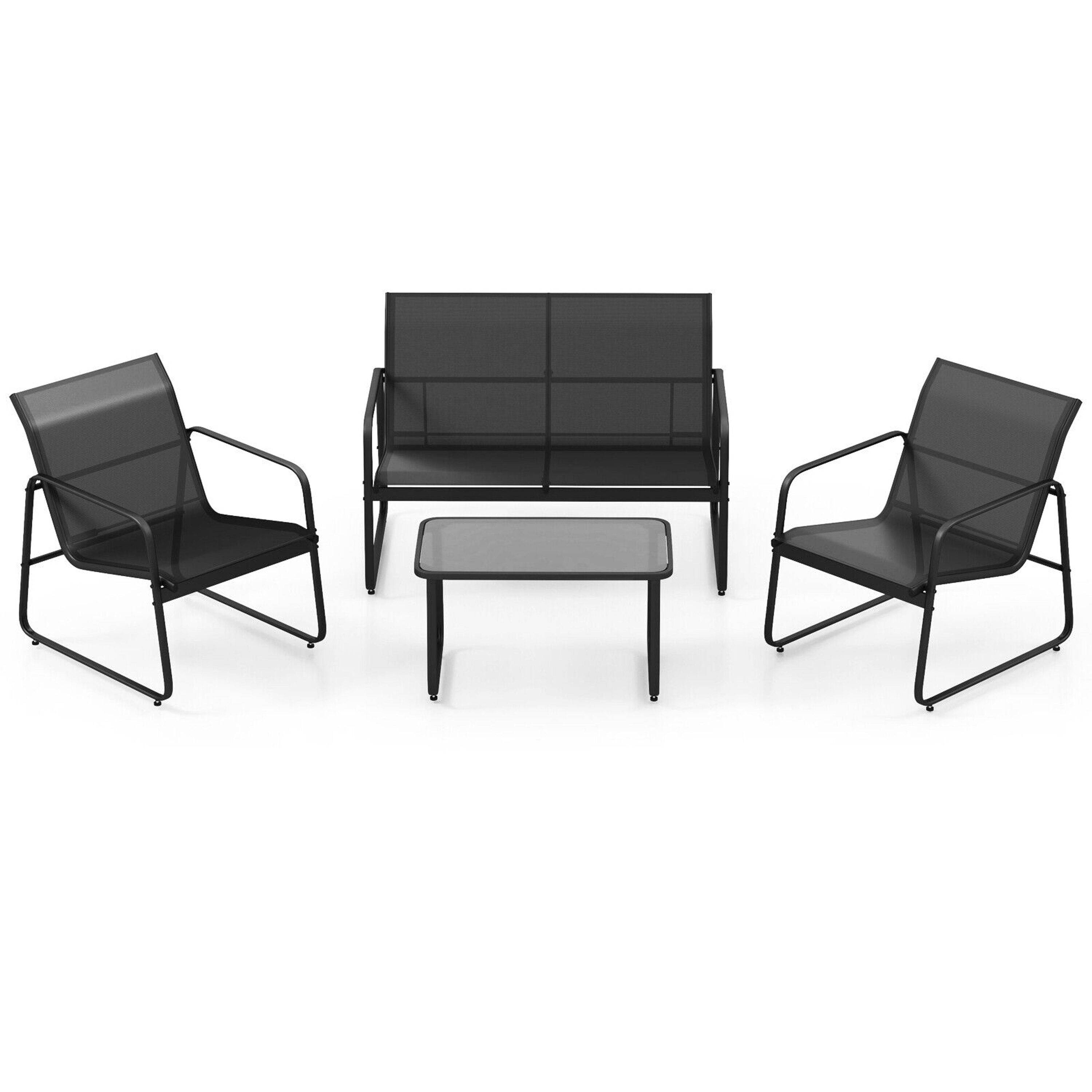 BABOOM BOM-11048BK-CO Patio-Conversation-Sets - View #2