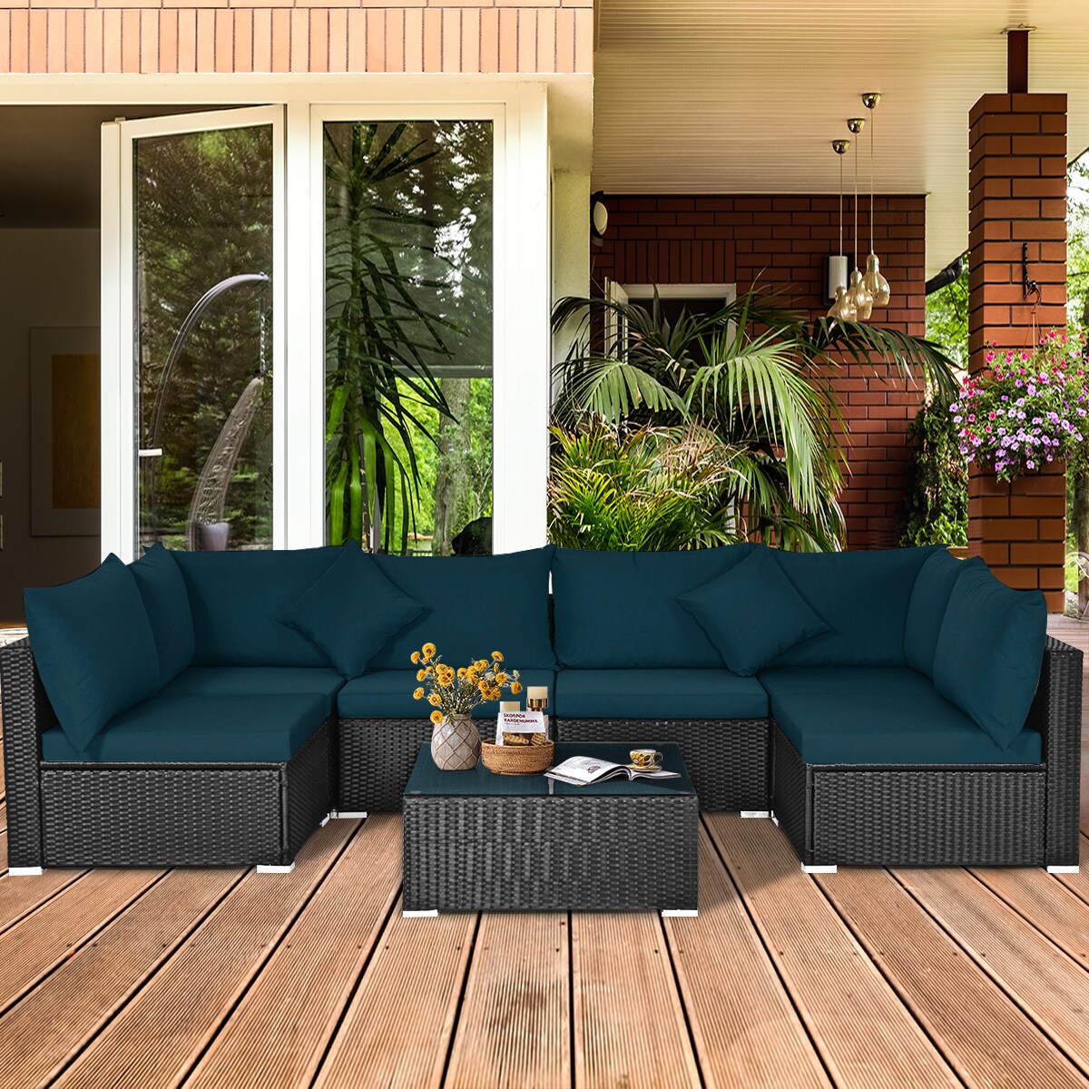 LIVIZA OUJ70659PB-X Patio-Sofas-Daybeds - View #2