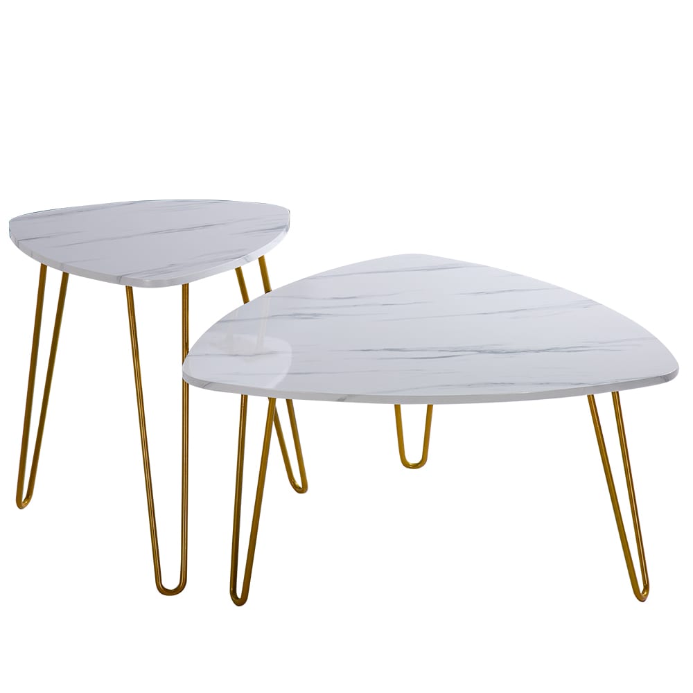 Winado 272588810245 Wood Industrial Coffee Table