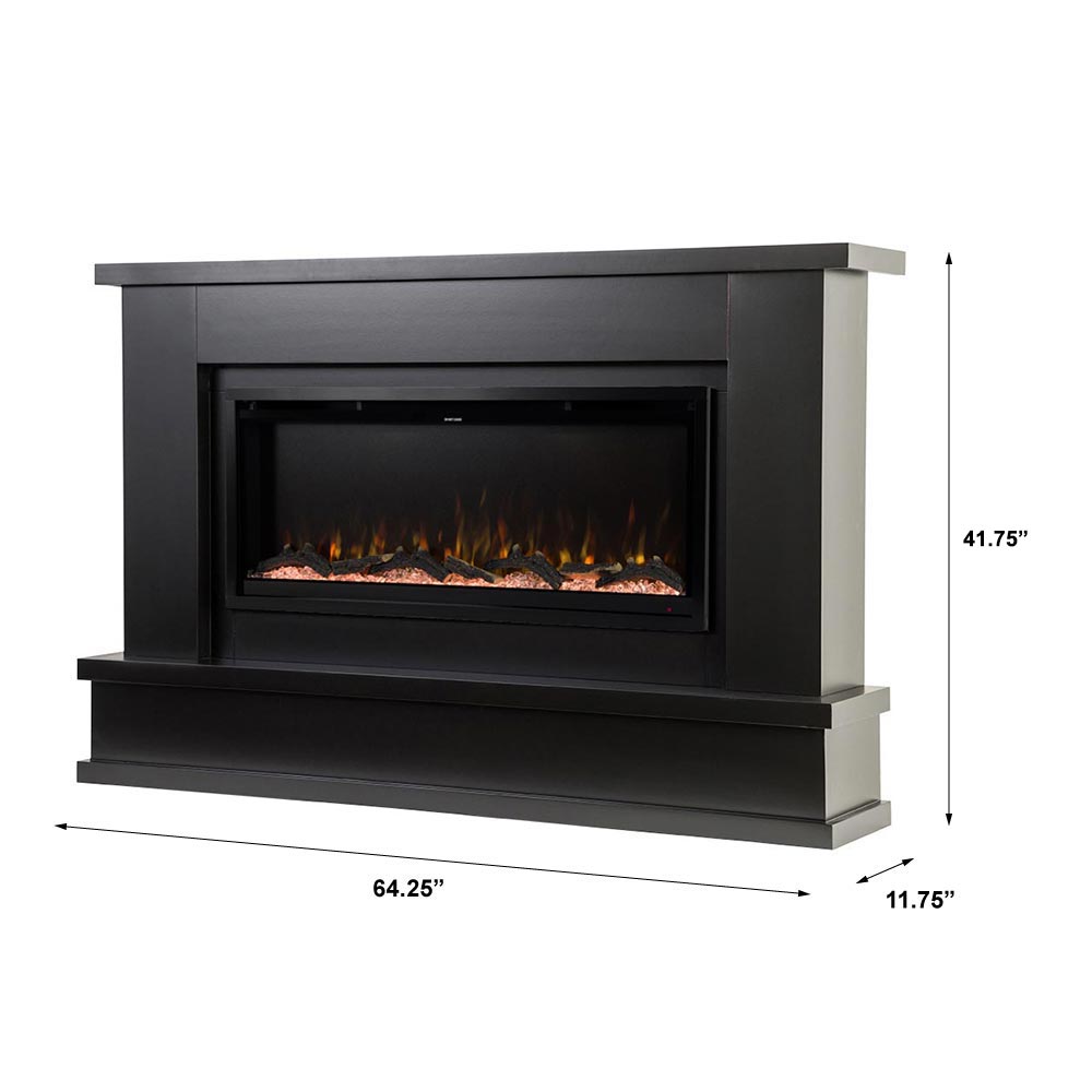 Modern Ember PATTON-42-BLK Electric-Fireplaces - View #5