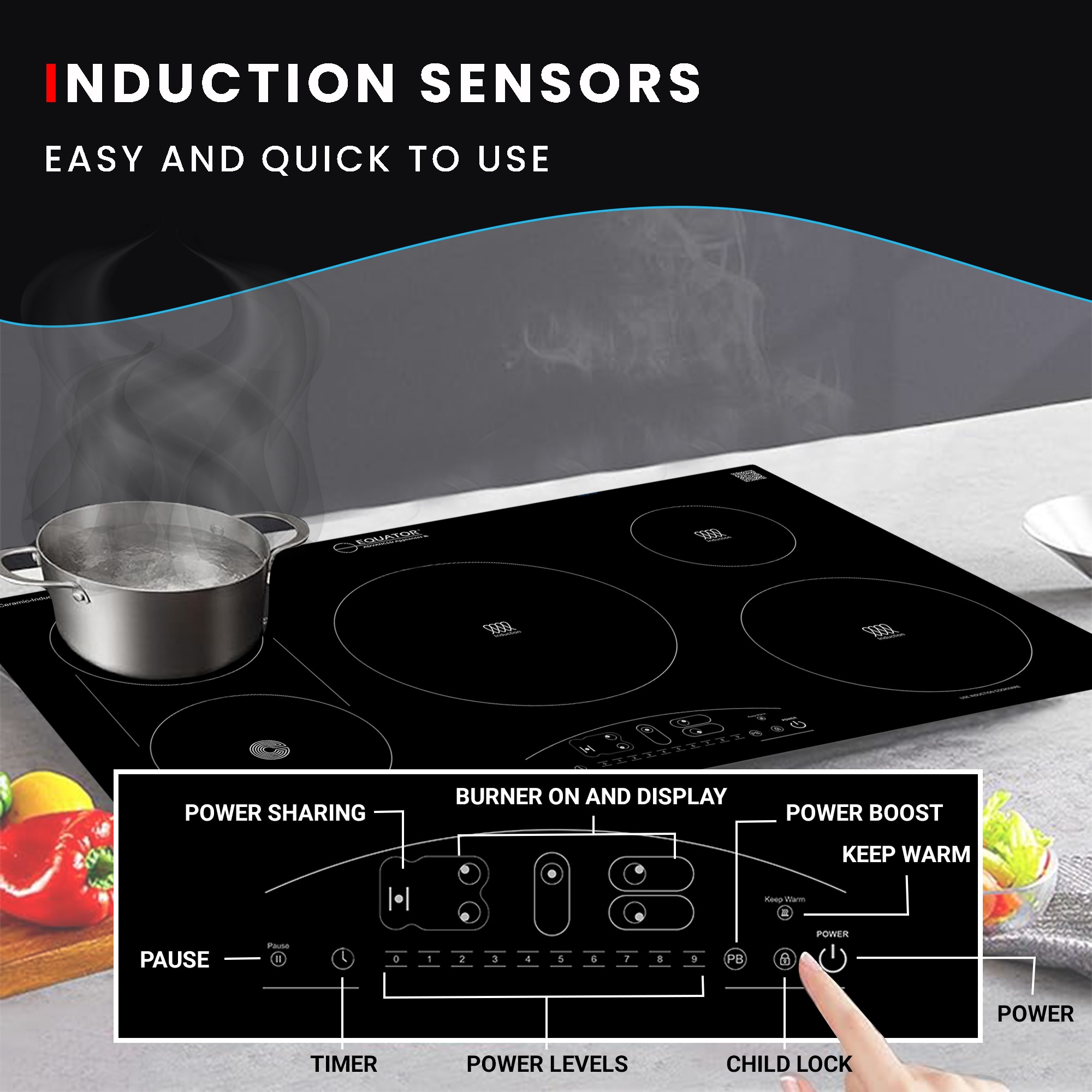 Equator Advanced Appliances EHC 36532 Elec-Cktp - View #17