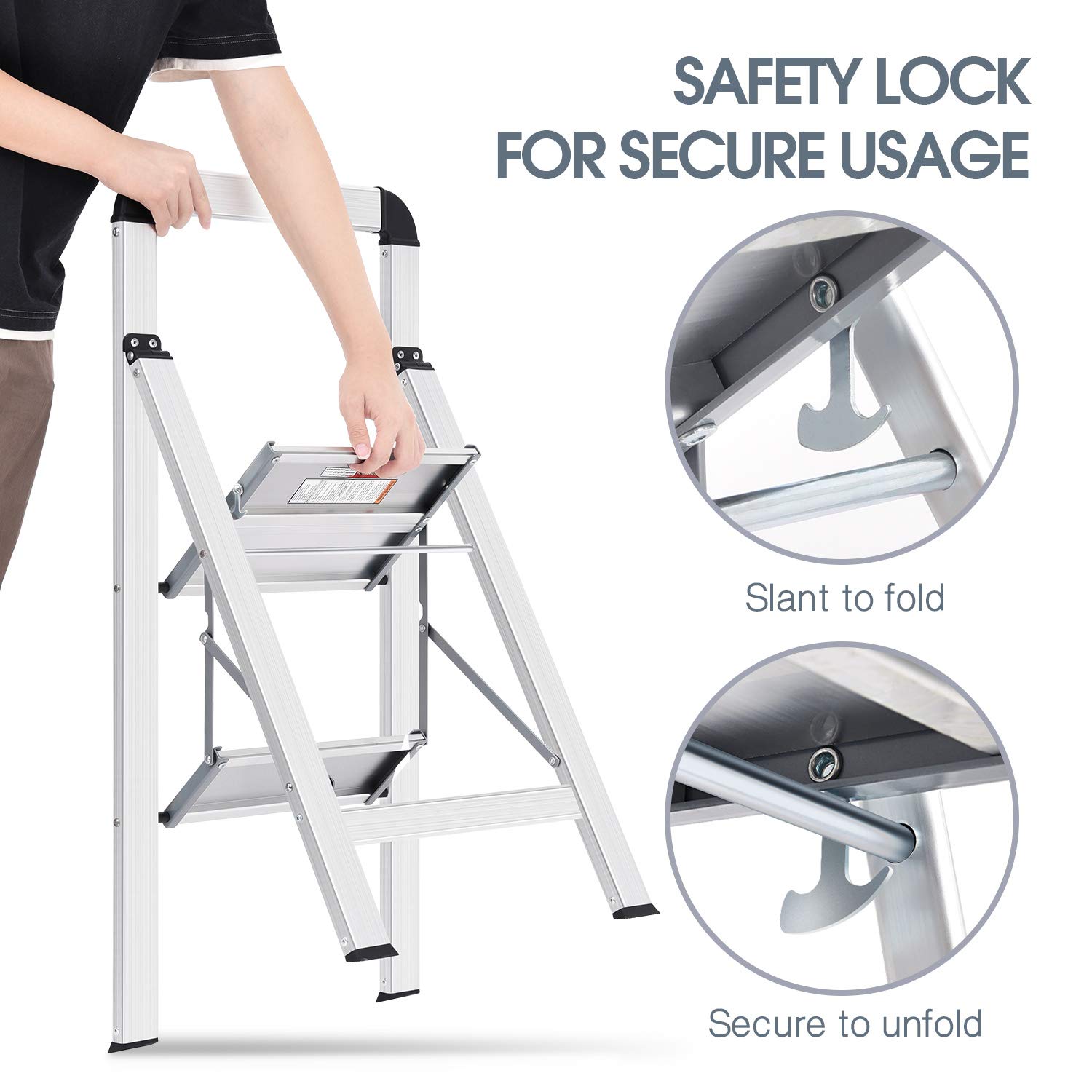 KIWDZFU LKI0727B117 Step-Ladders - View #6
