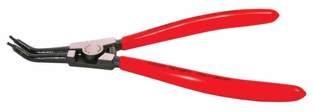 KNIPEX 8.35-in Red Snap Ring Pliers for Automotive Applications - External  Circlip, 45 Degree Angled Tips, Non-Slip Solid Tips in the Pliers  department at