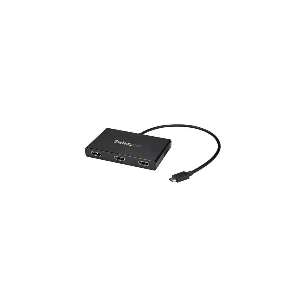 StarTech TCNCD330049  ST-MSTCDP123HD USB C to HDMI Multi-Monitor Adapter- 3-Port MST Hub