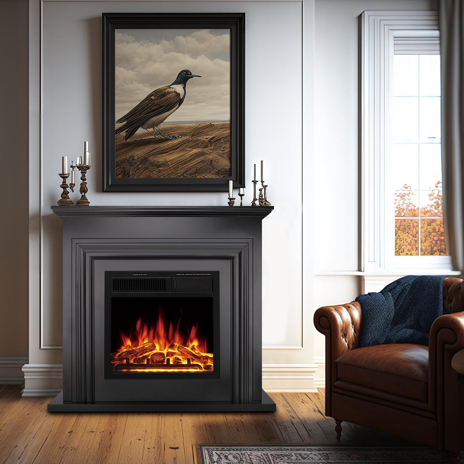 COWSAR LSSM18FP04BK+M1804 Electric-Fireplaces - View #6