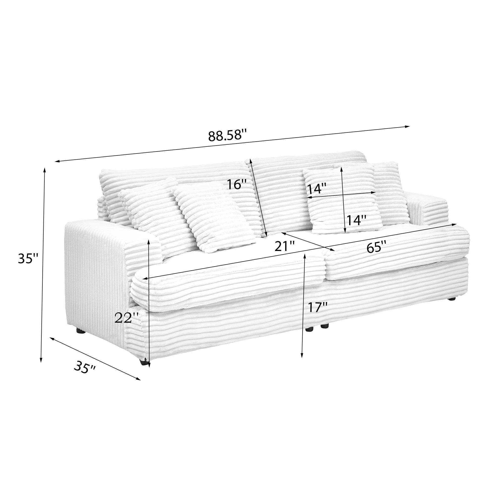 Bybafun YA3700315 Sofas-Loveseats - View #4