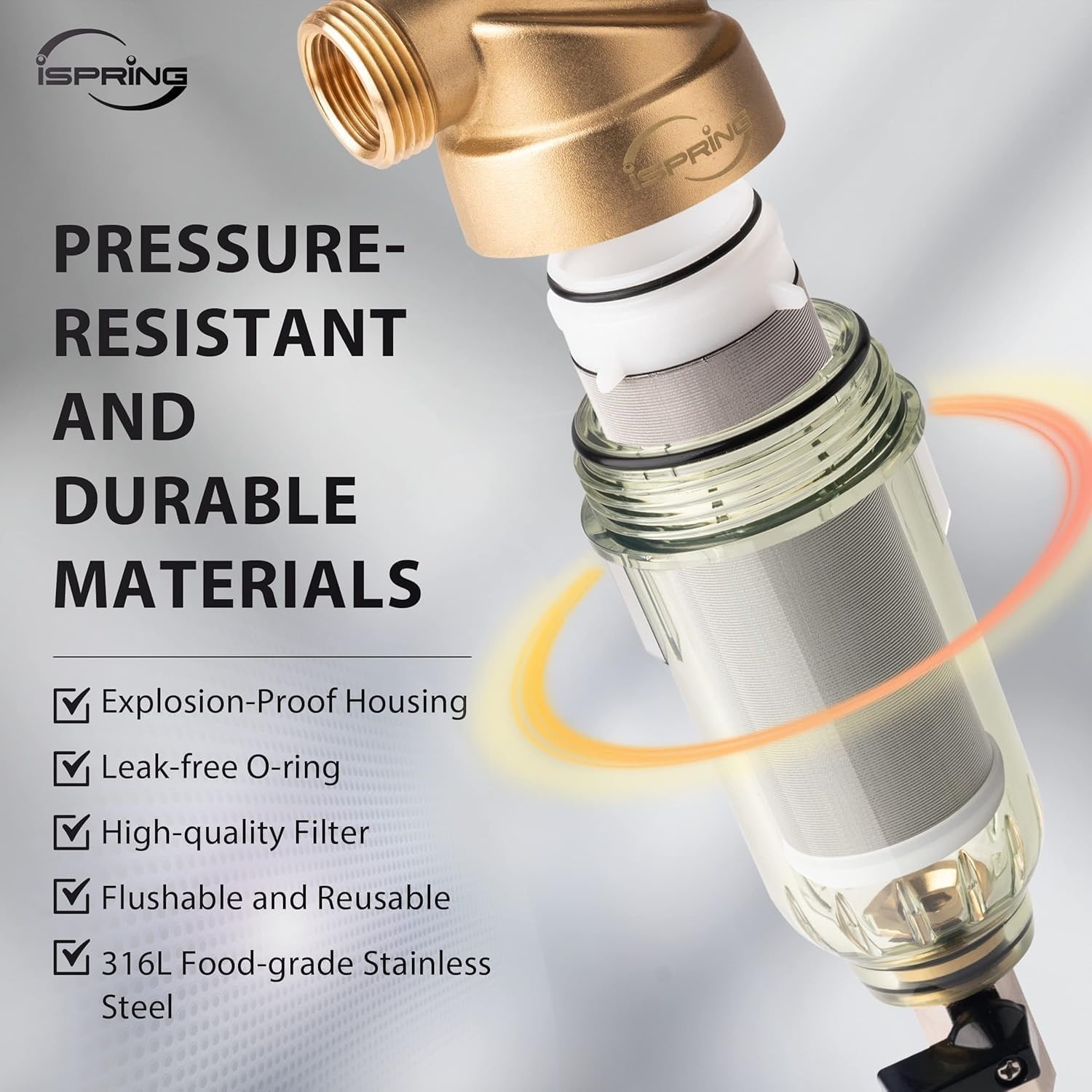 iSpring WGB21BM+WSP50 Whole-House-Filtration-Systems - View #6
