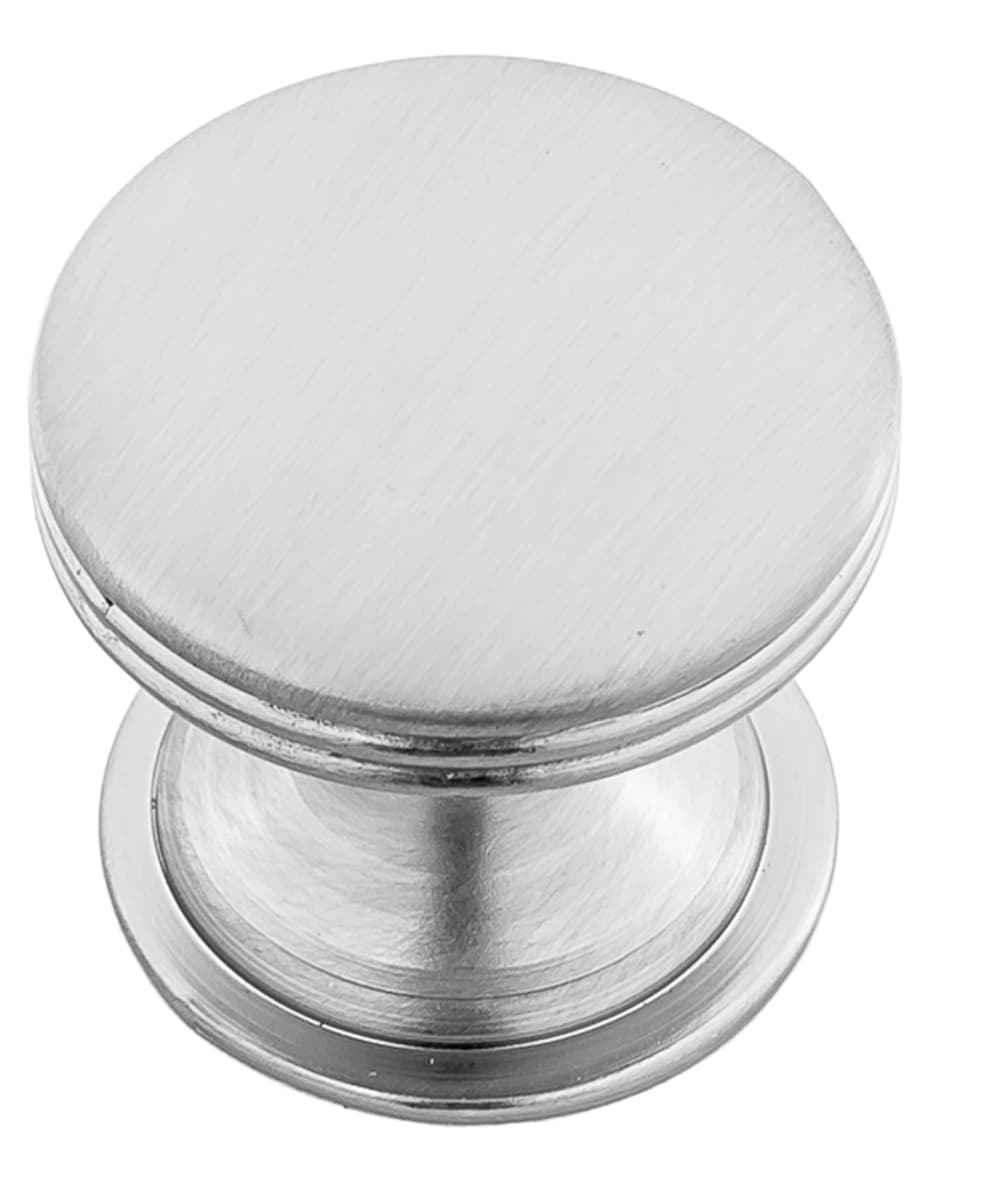 Sumner Street Home Hardware RL020258 Elon 1-1/8-in Satin Nickel Round Modern Cabinet Knob