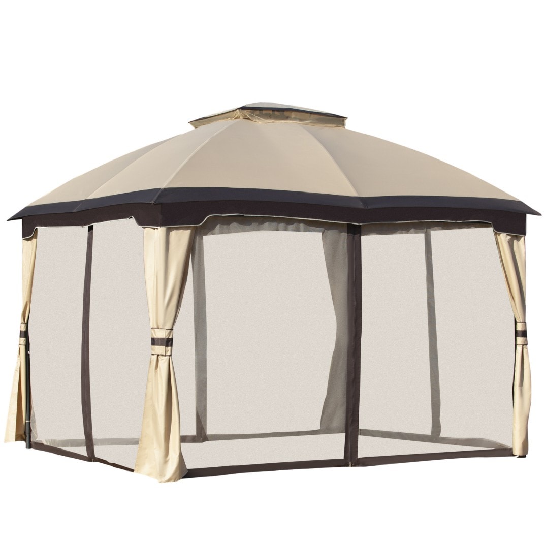Forclover CHT-P388791 Wood-Resin-Gazebos - View #4