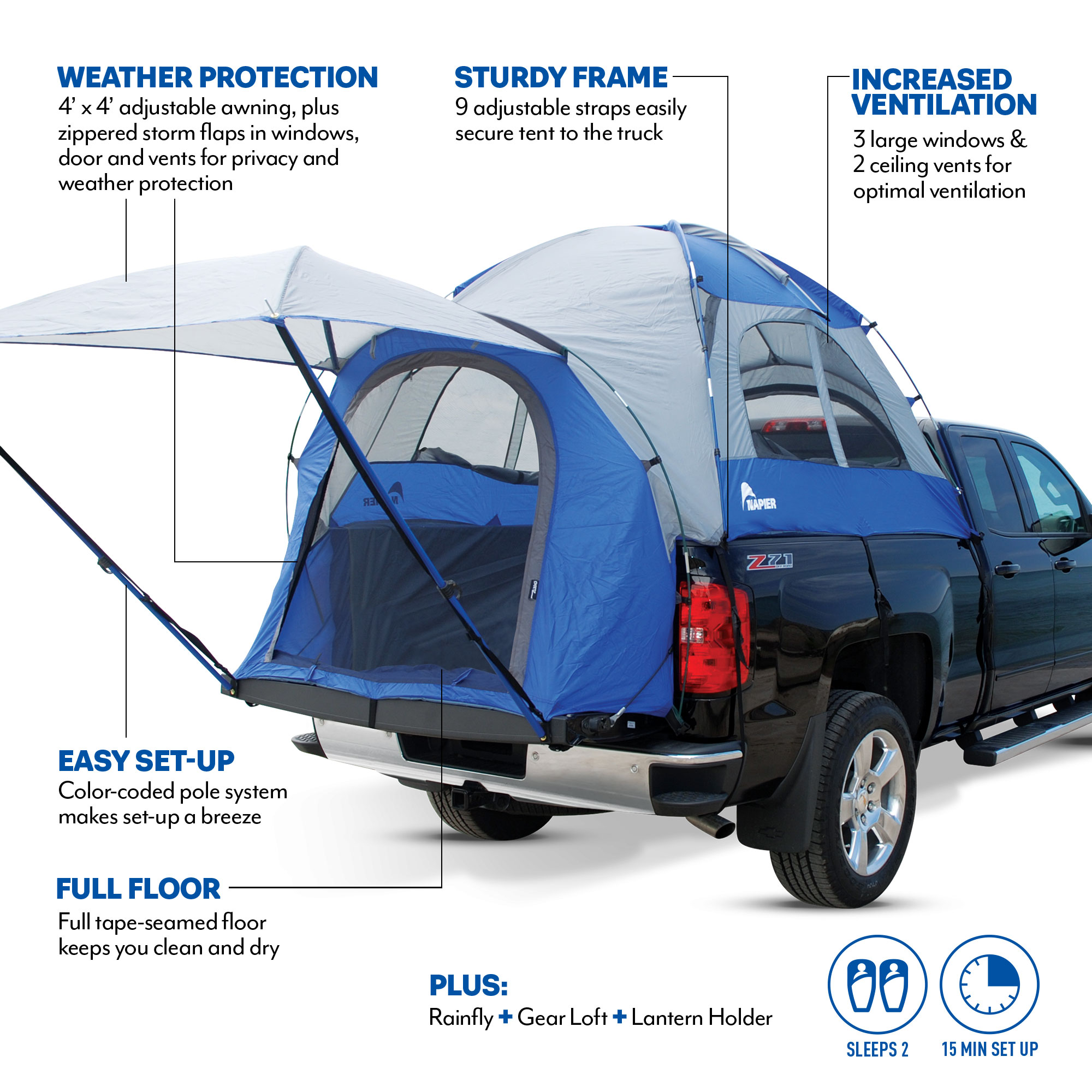 Napier Outdoors 57066 tents - View #5