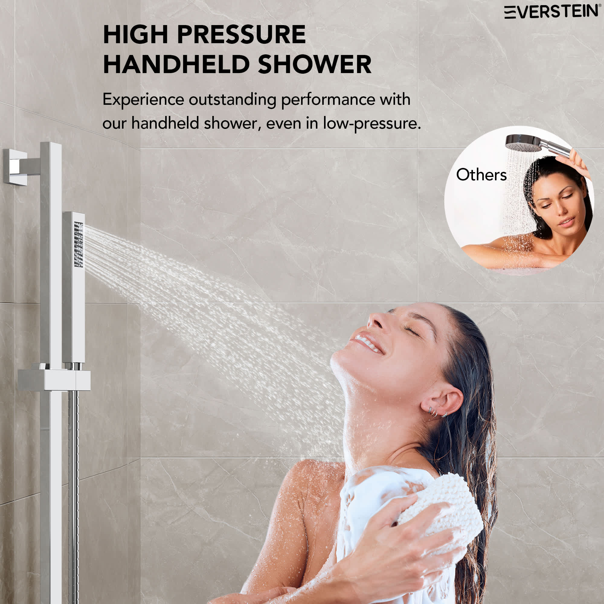 EVERSTEIN SFS-1059-CH10 Showerhead-Bar-Panels - View #6